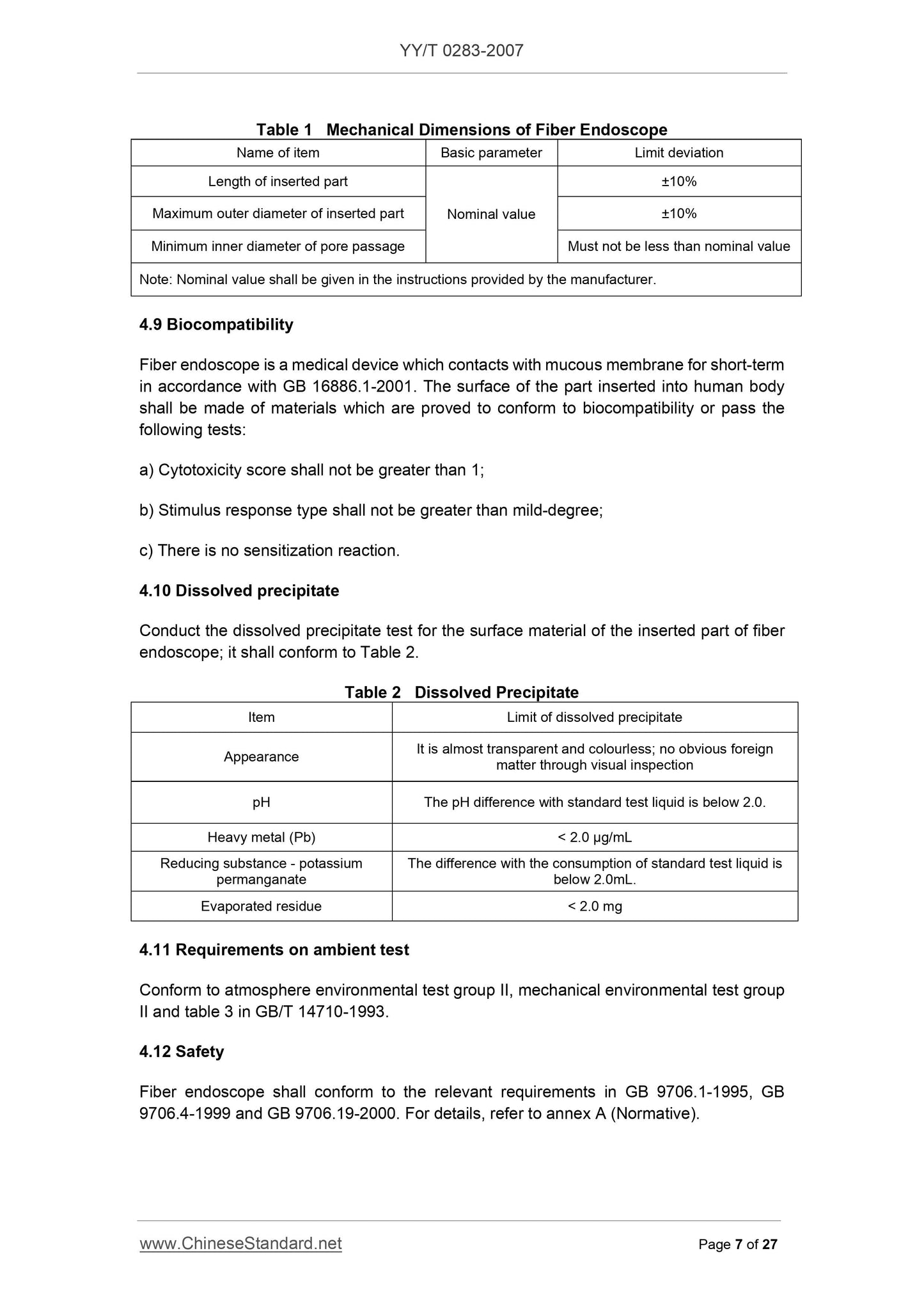 YY/T 0283-2007 Page 7