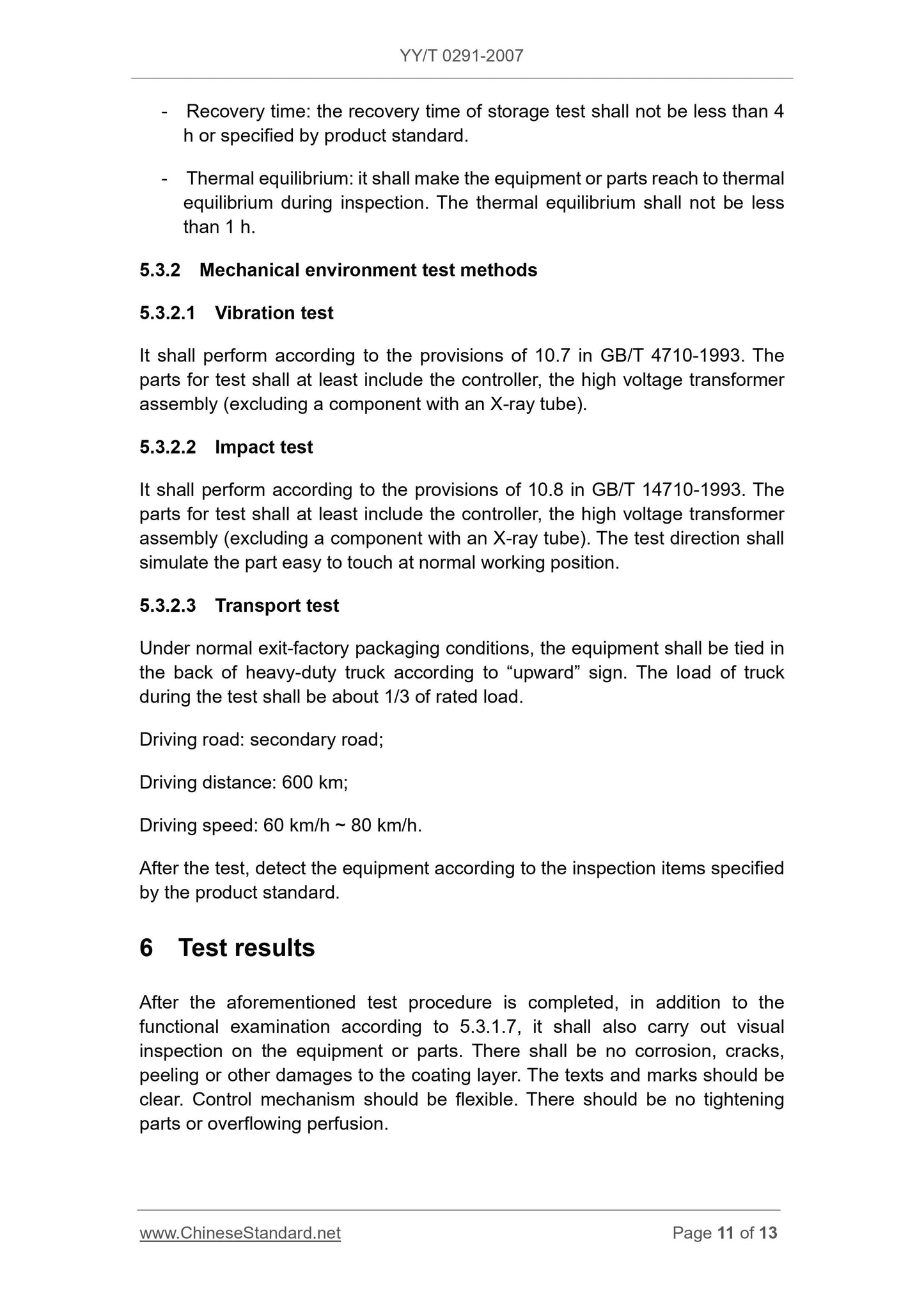 YY/T 0291-2007 Page 11