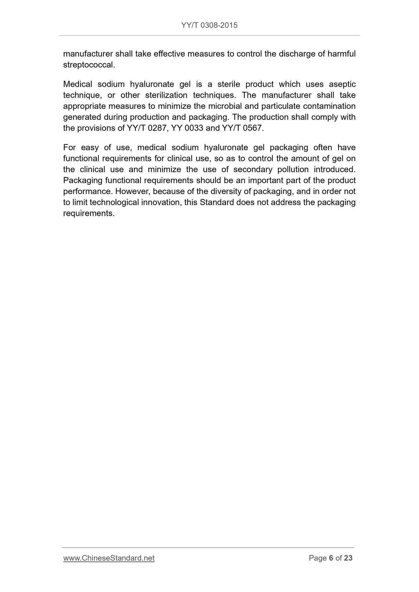 YY/T 0308-2015 Page 6