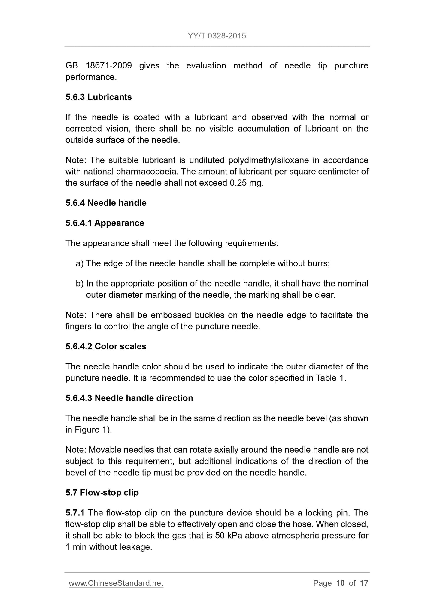 YY/T 0328-2015 Page 10