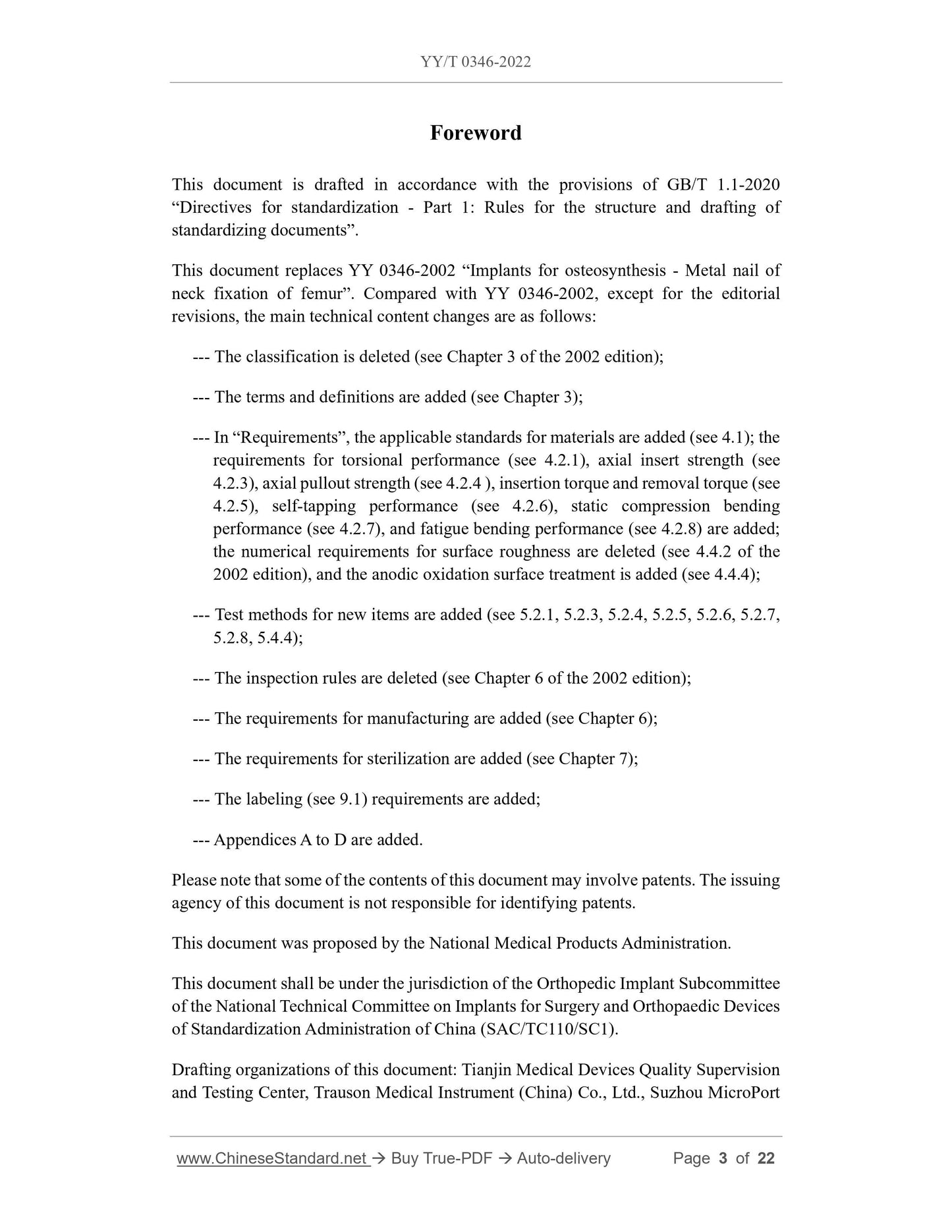YY/T 0346-2022 Page 3