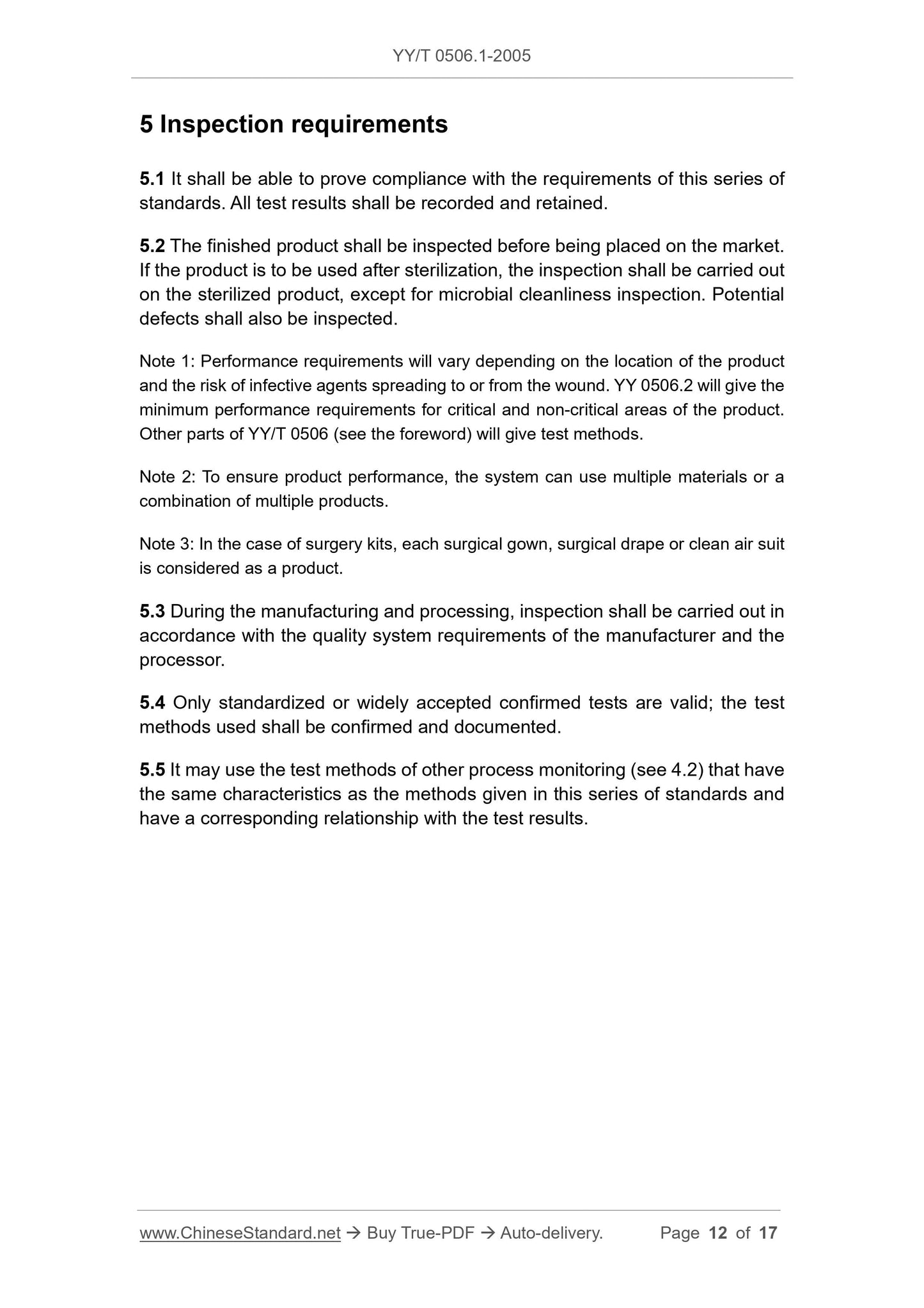 YY/T 0506.1-2005 Page 12