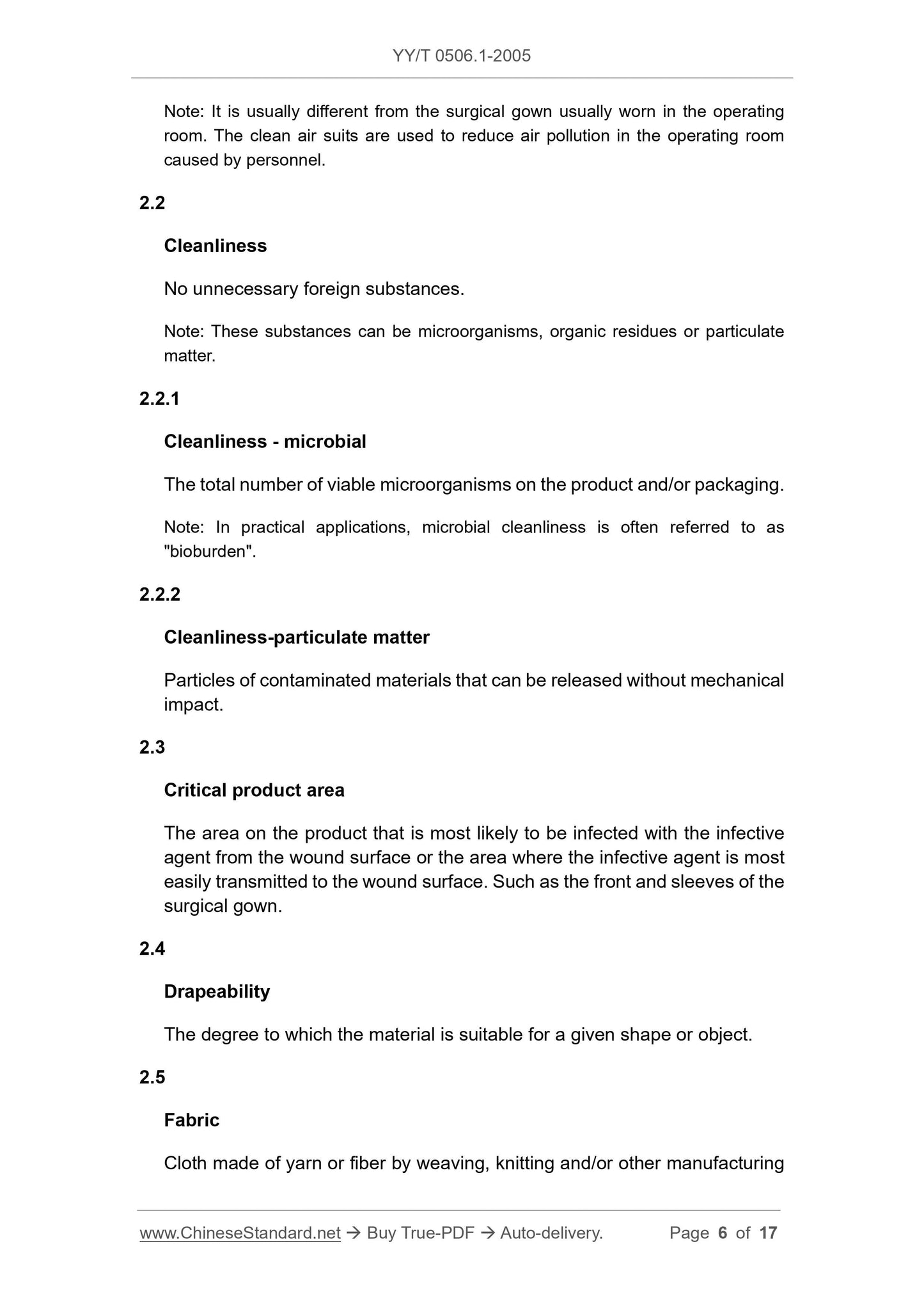 YY/T 0506.1-2005 Page 6