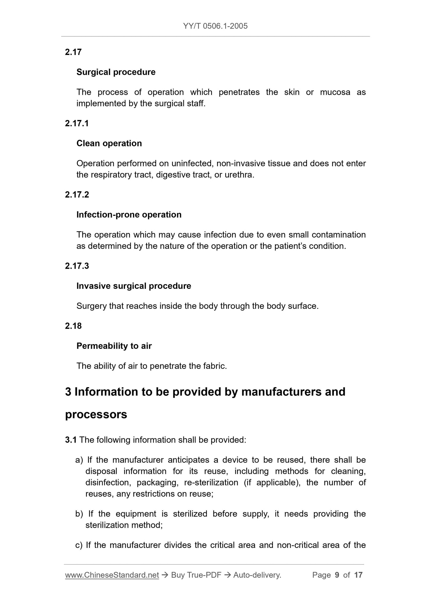 YY/T 0506.1-2005 Page 9