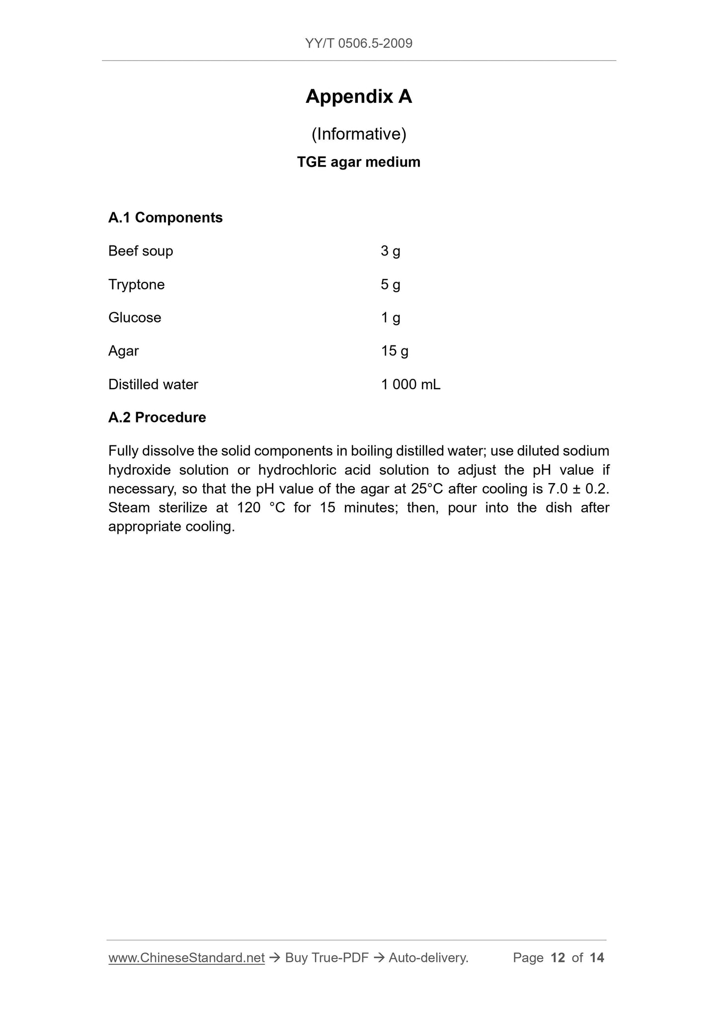 YY/T 0506.5-2009 Page 12