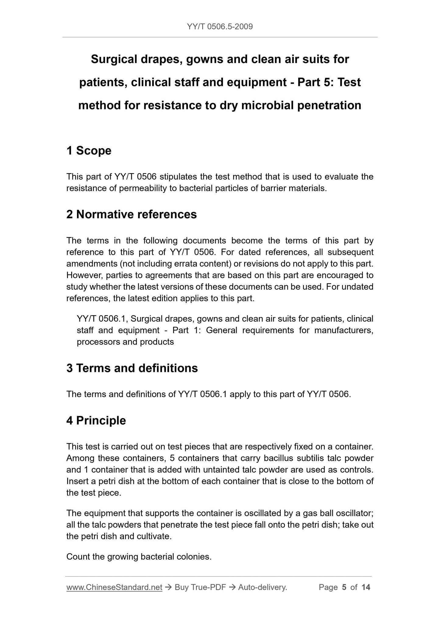 YY/T 0506.5-2009 Page 5