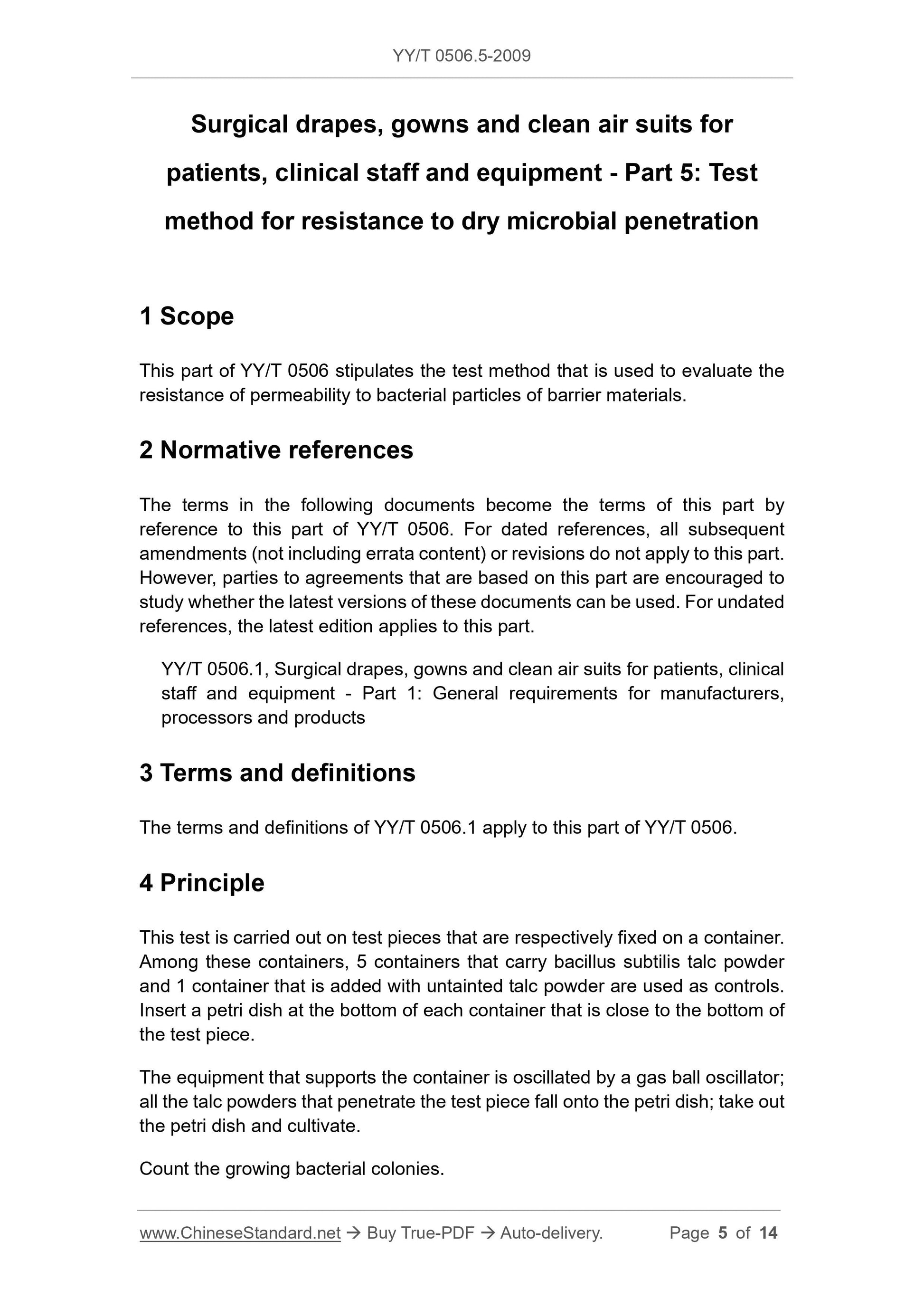YY/T 0506.5-2009 Page 5