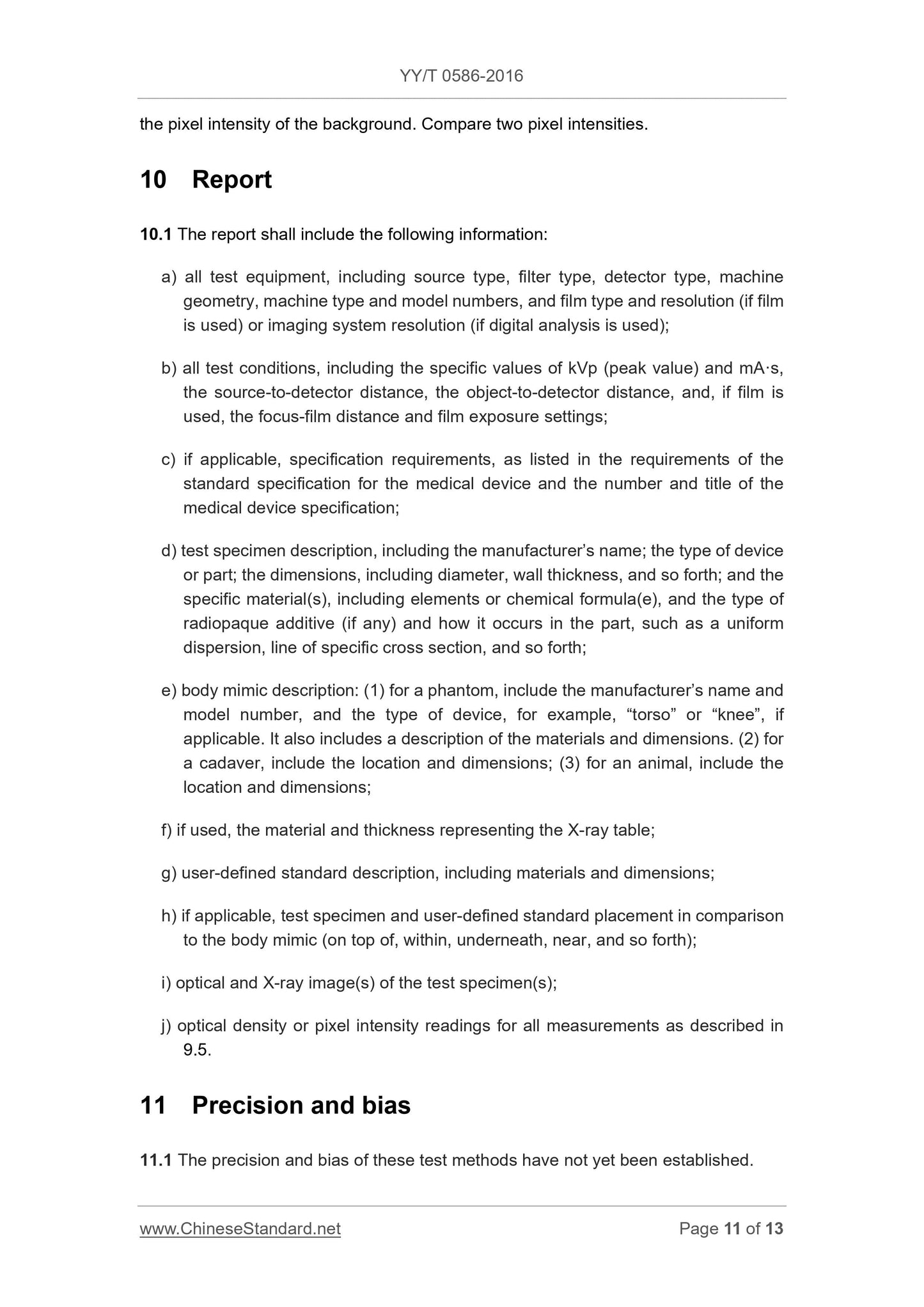 YY/T 0586-2016 Page 11