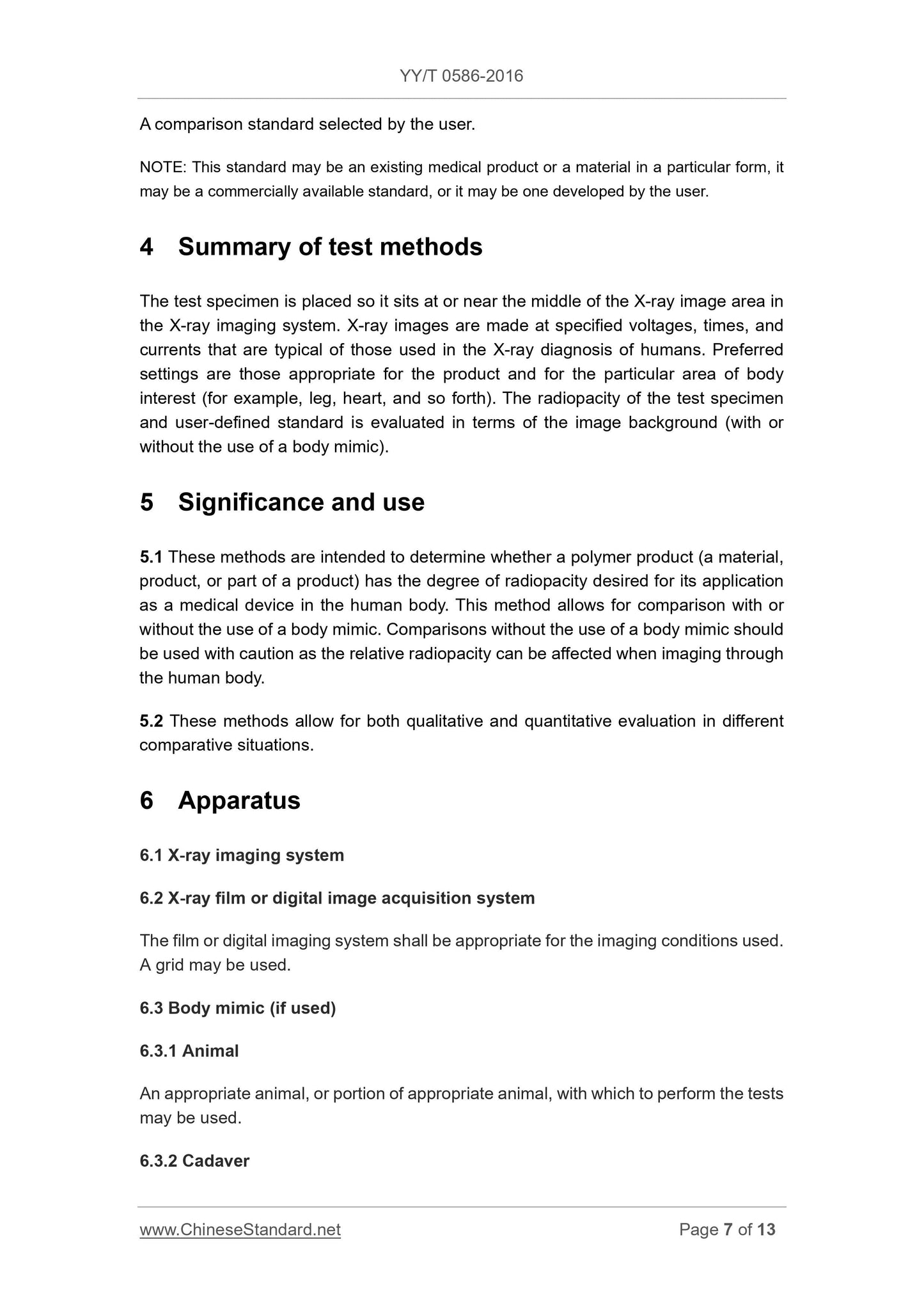 YY/T 0586-2016 Page 7