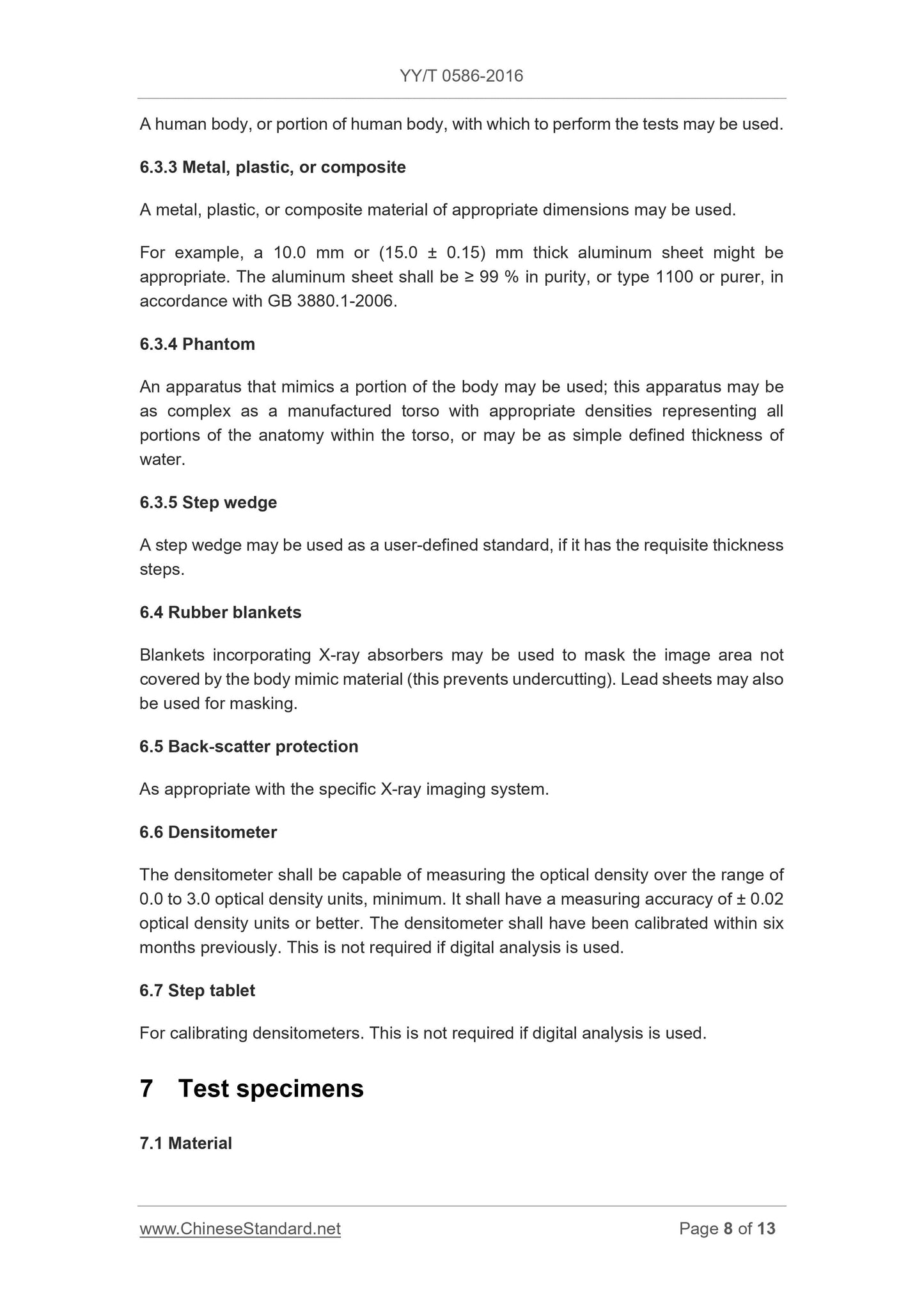 YY/T 0586-2016 Page 8