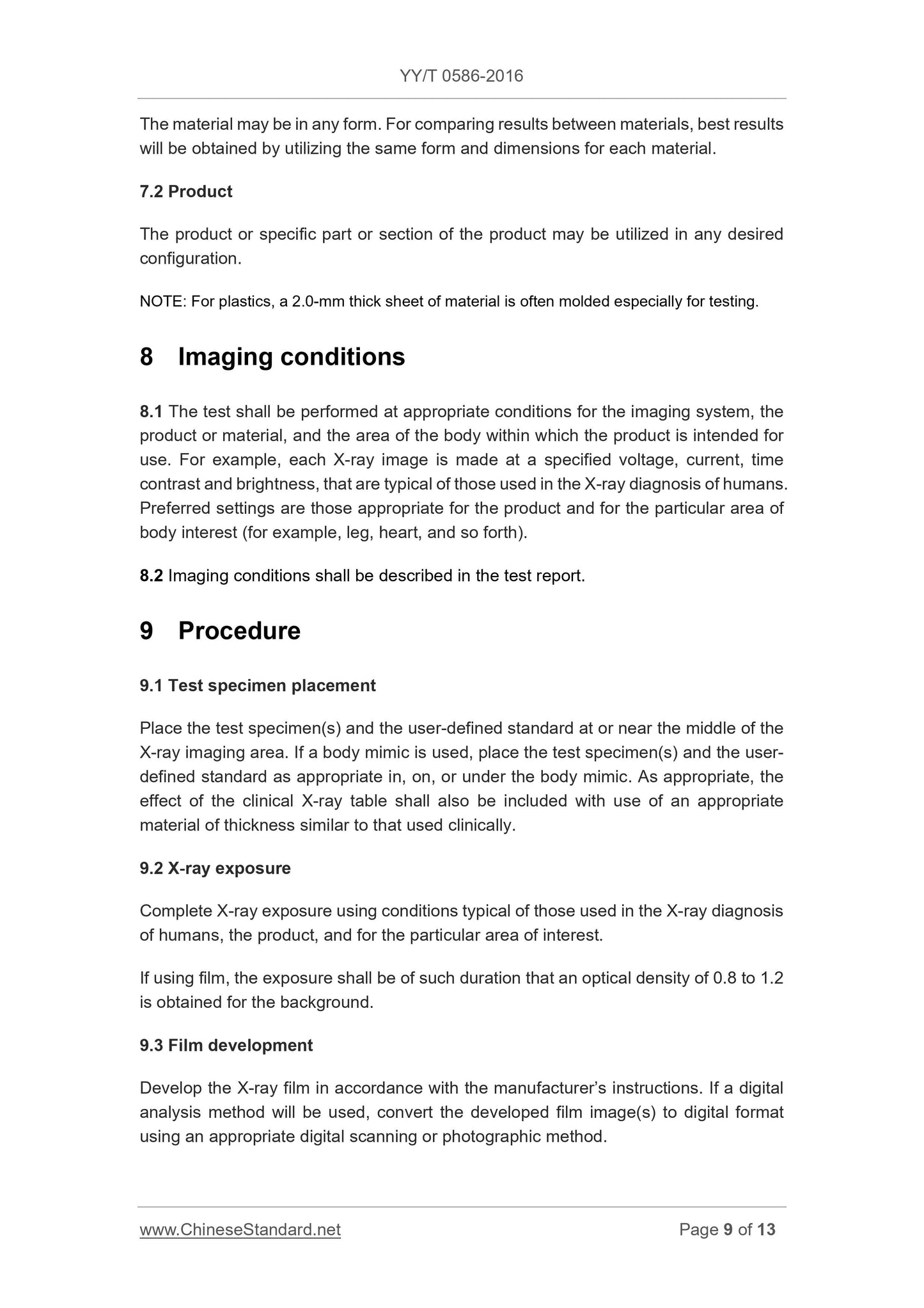 YY/T 0586-2016 Page 9