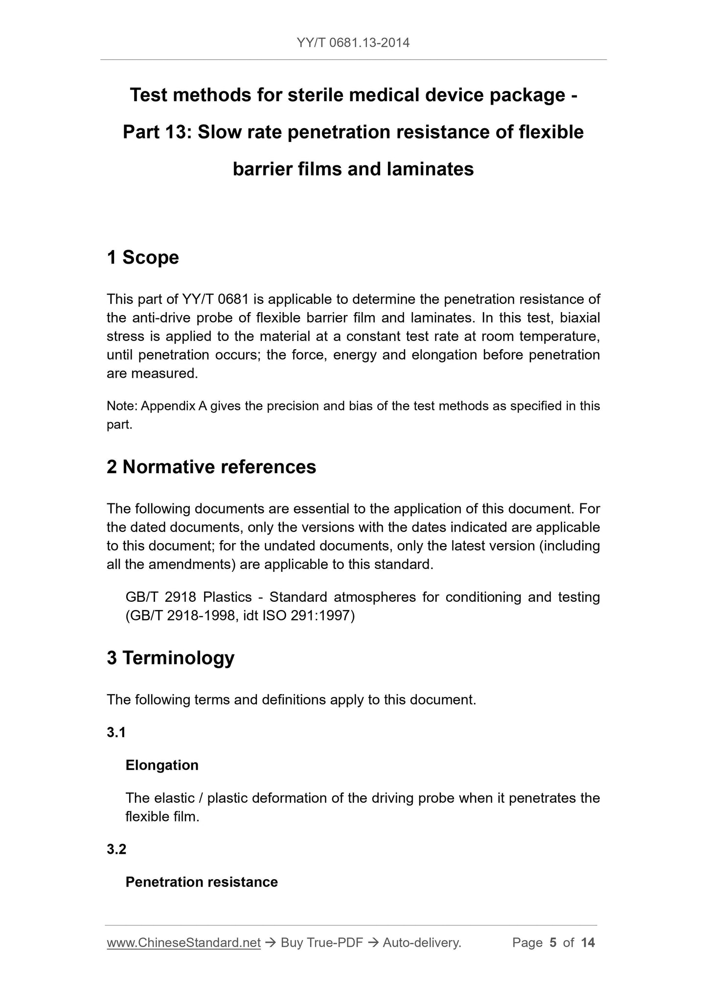 YY/T 0681.13-2014 Page 5