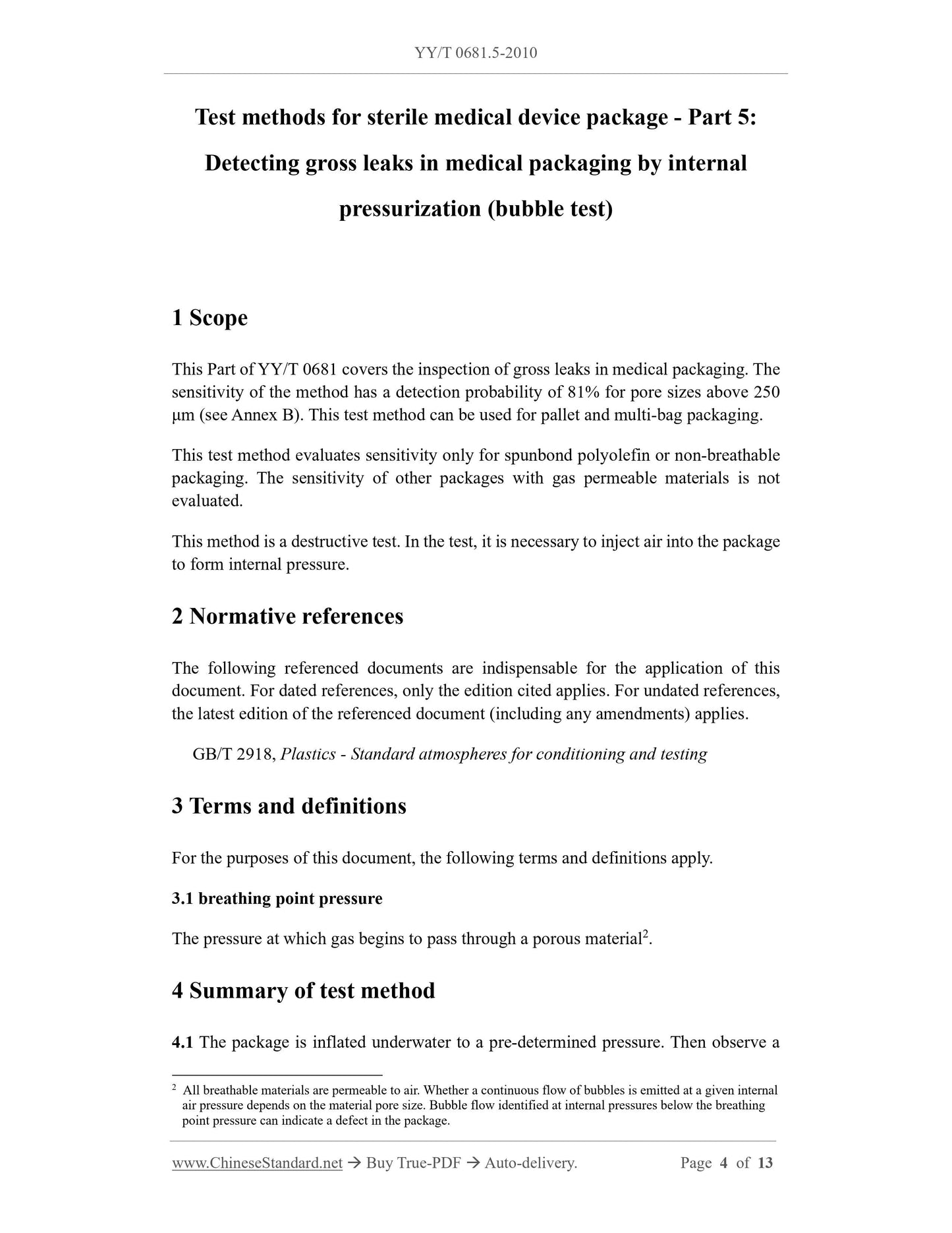 YY/T 0681.5-2010 Page 4