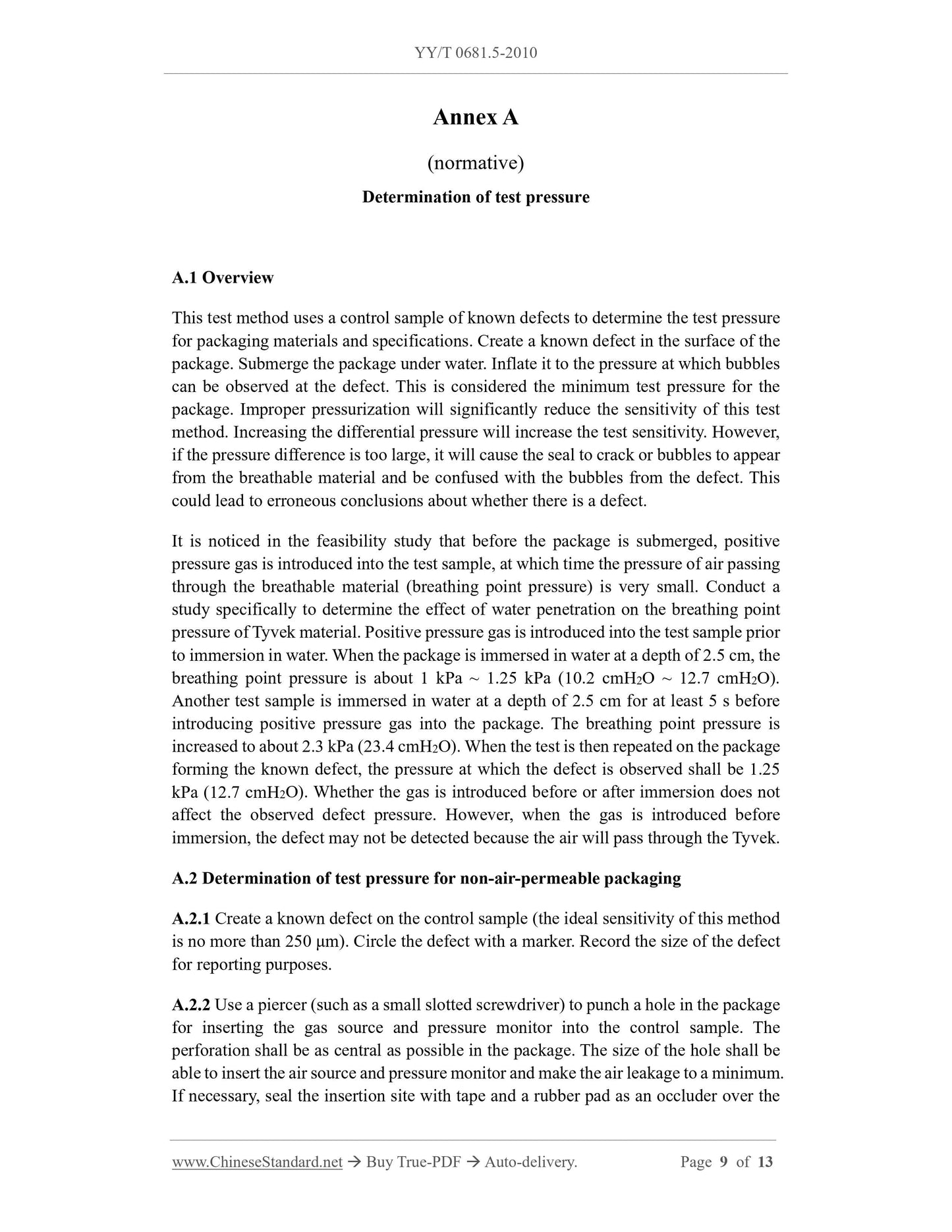 YY/T 0681.5-2010 Page 9