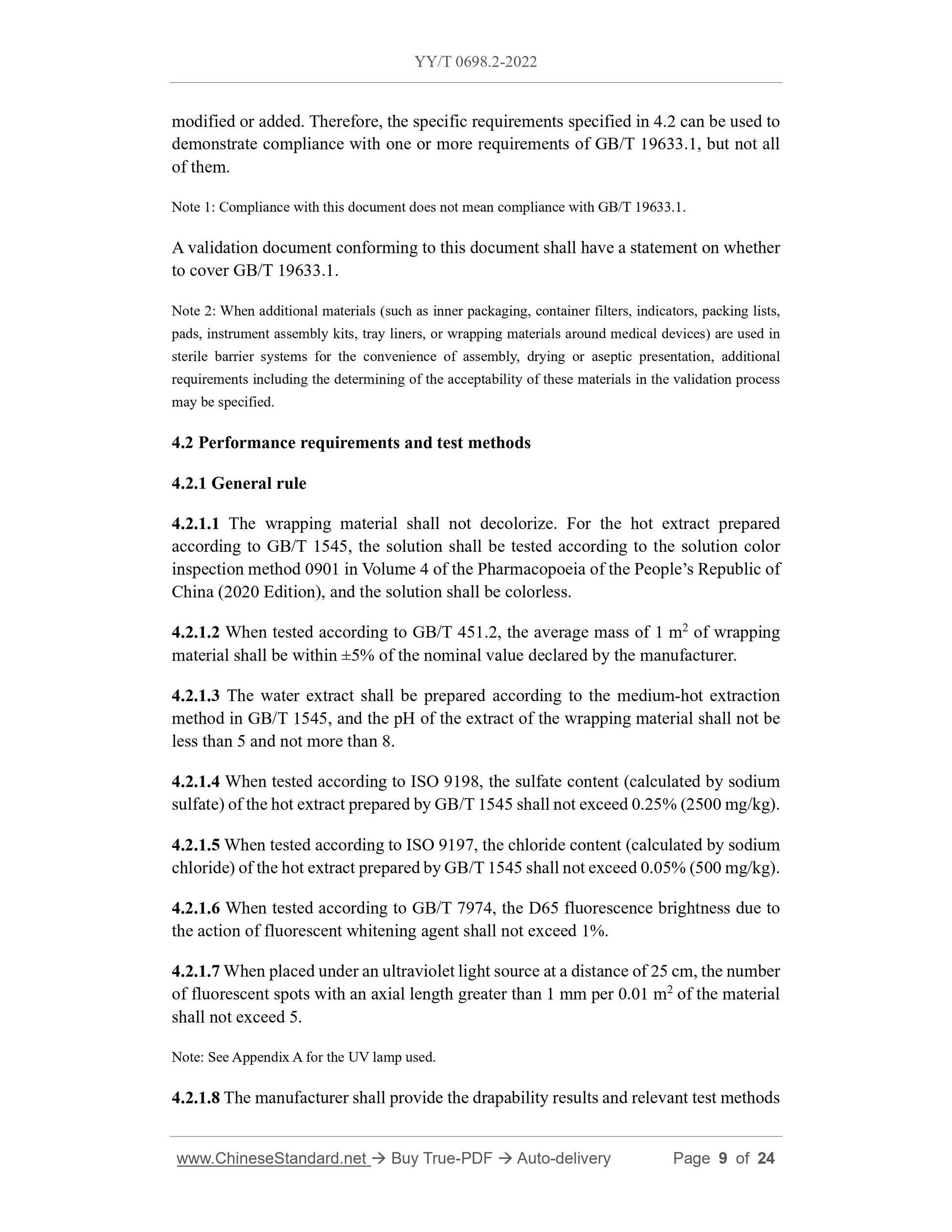 YY/T 0698.2-2022 Page 9