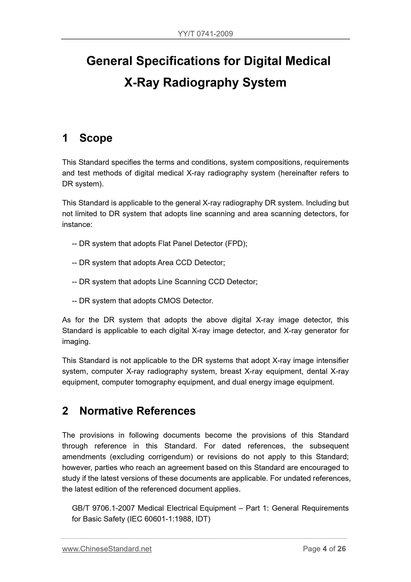 YY/T 0741-2009 Page 4