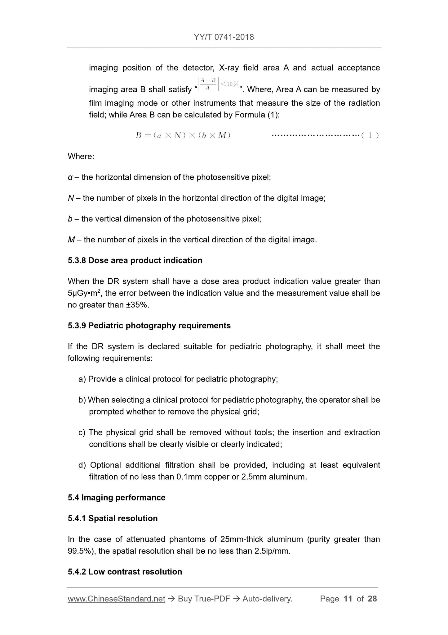 YY/T 0741-2018 Page 11