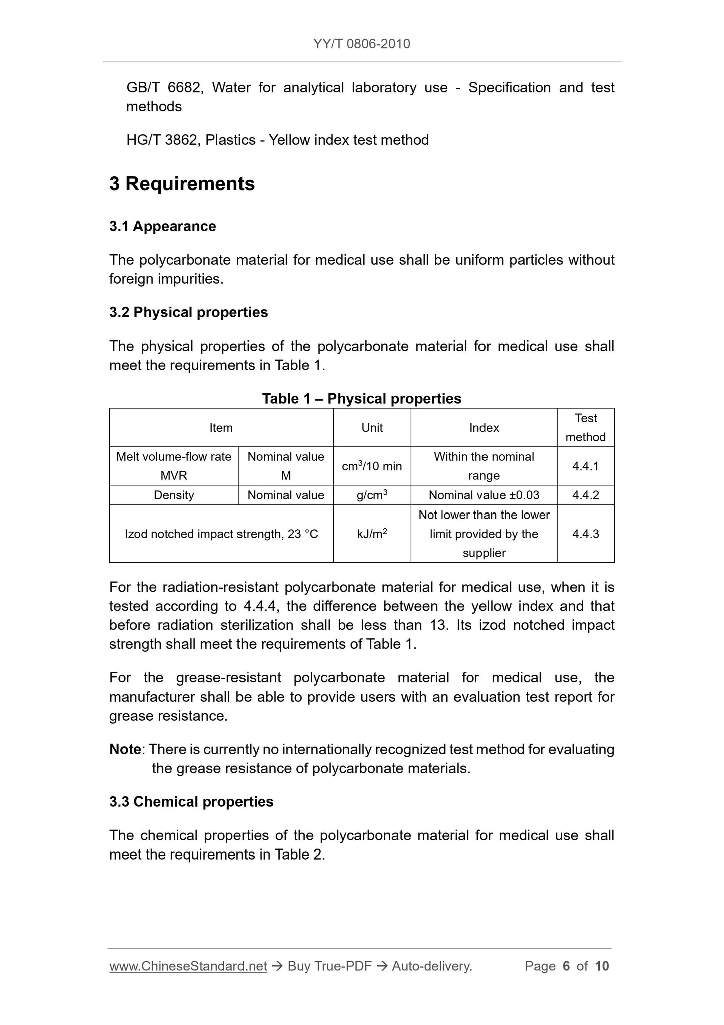 YY/T 0806-2010 Page 6
