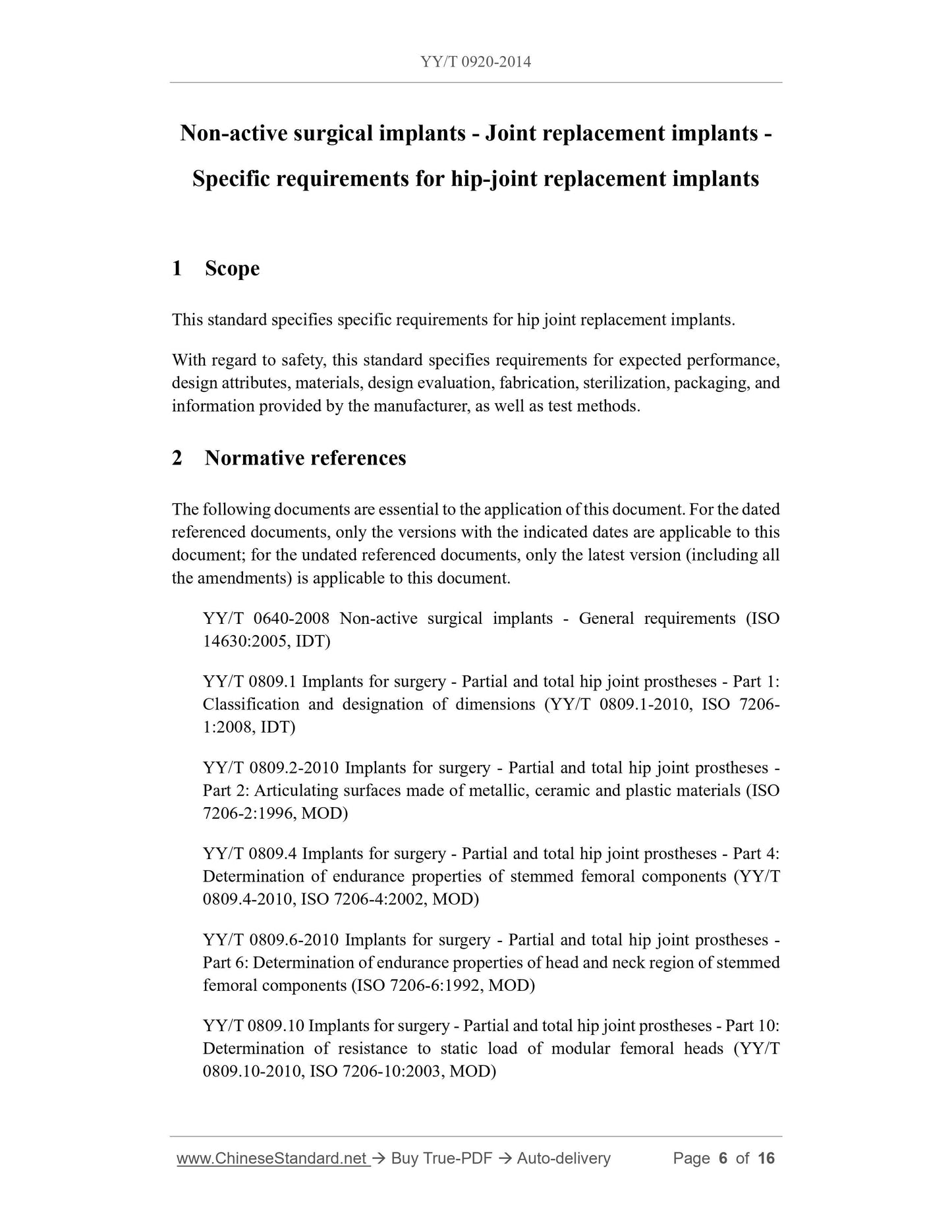 YY/T 0920-2014 Page 6