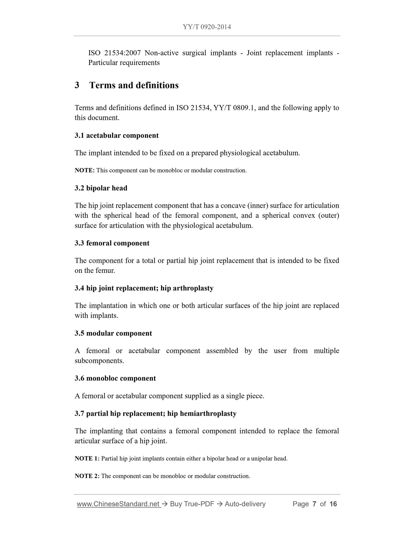YY/T 0920-2014 Page 7
