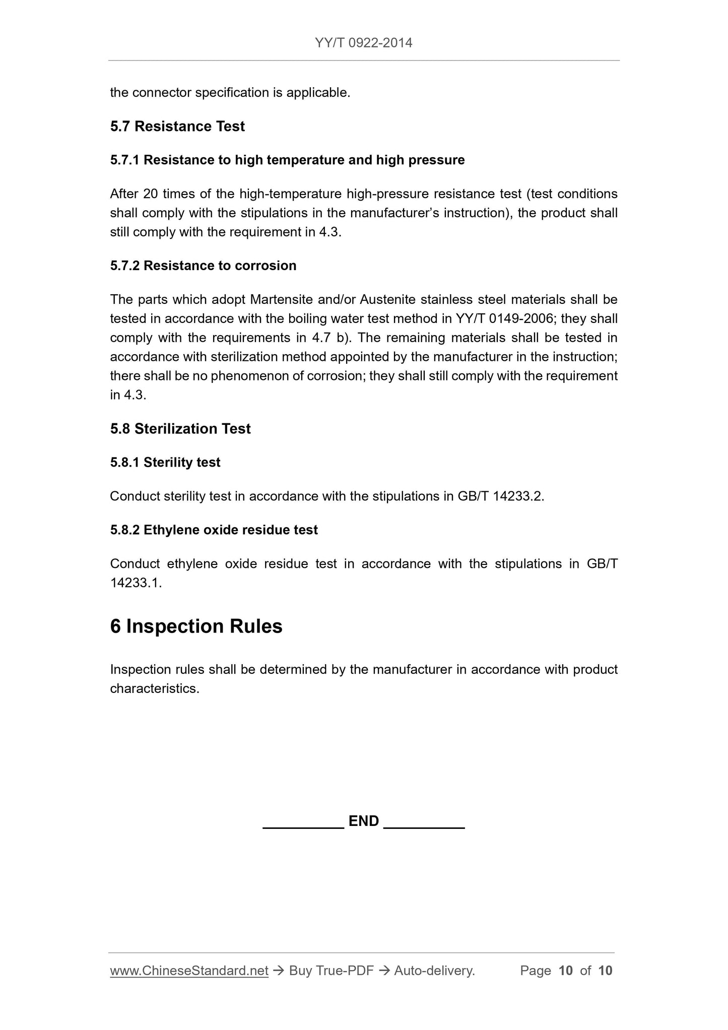 YY/T 0922-2014 Page 10