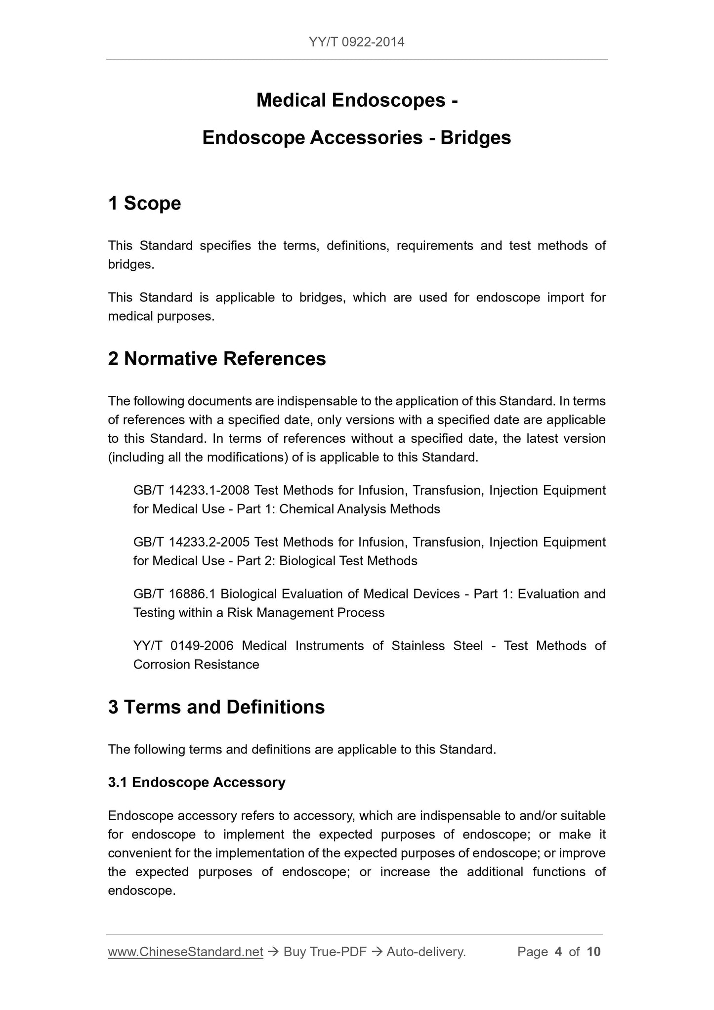 YY/T 0922-2014 Page 4
