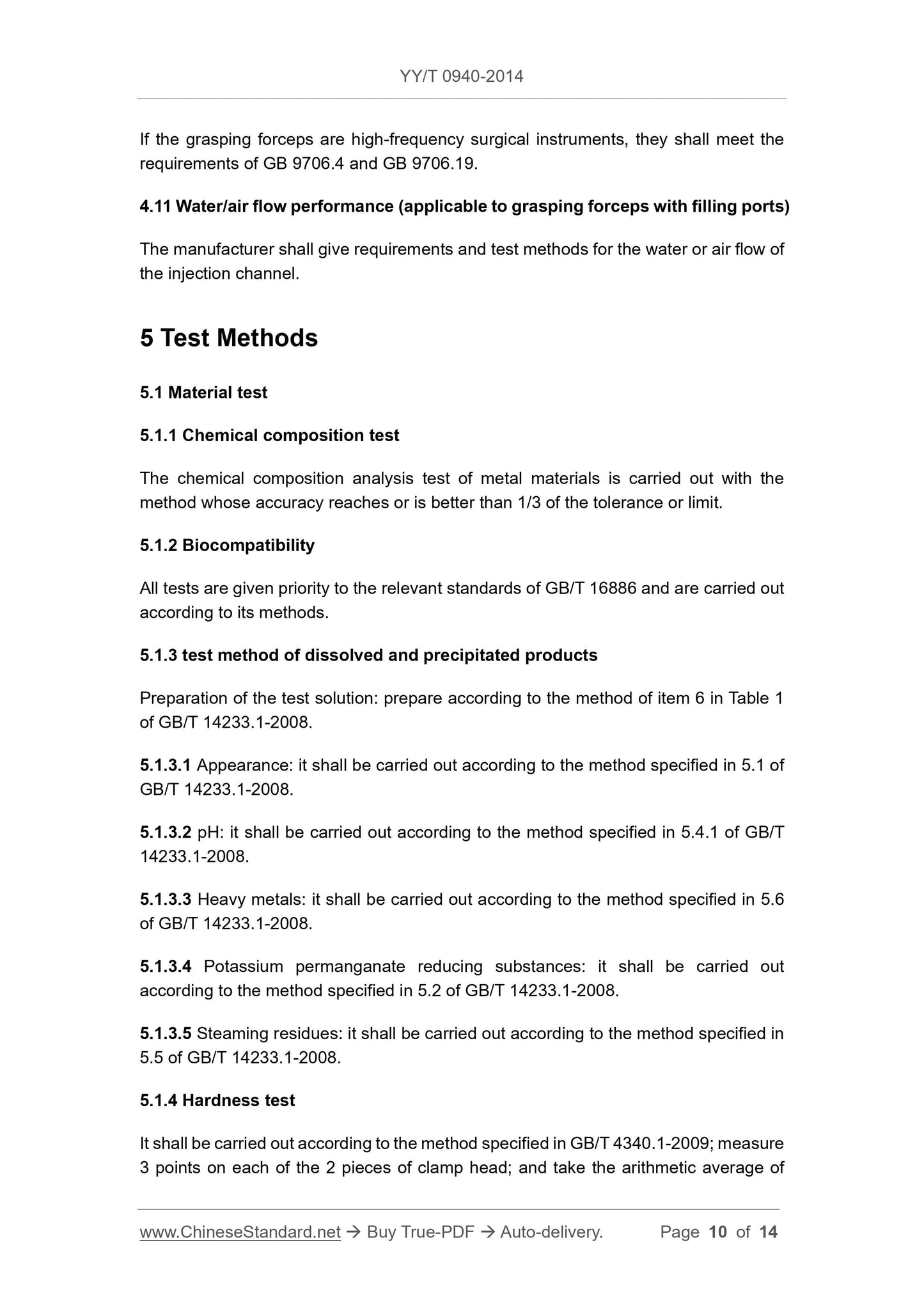 YY/T 0940-2014 Page 10