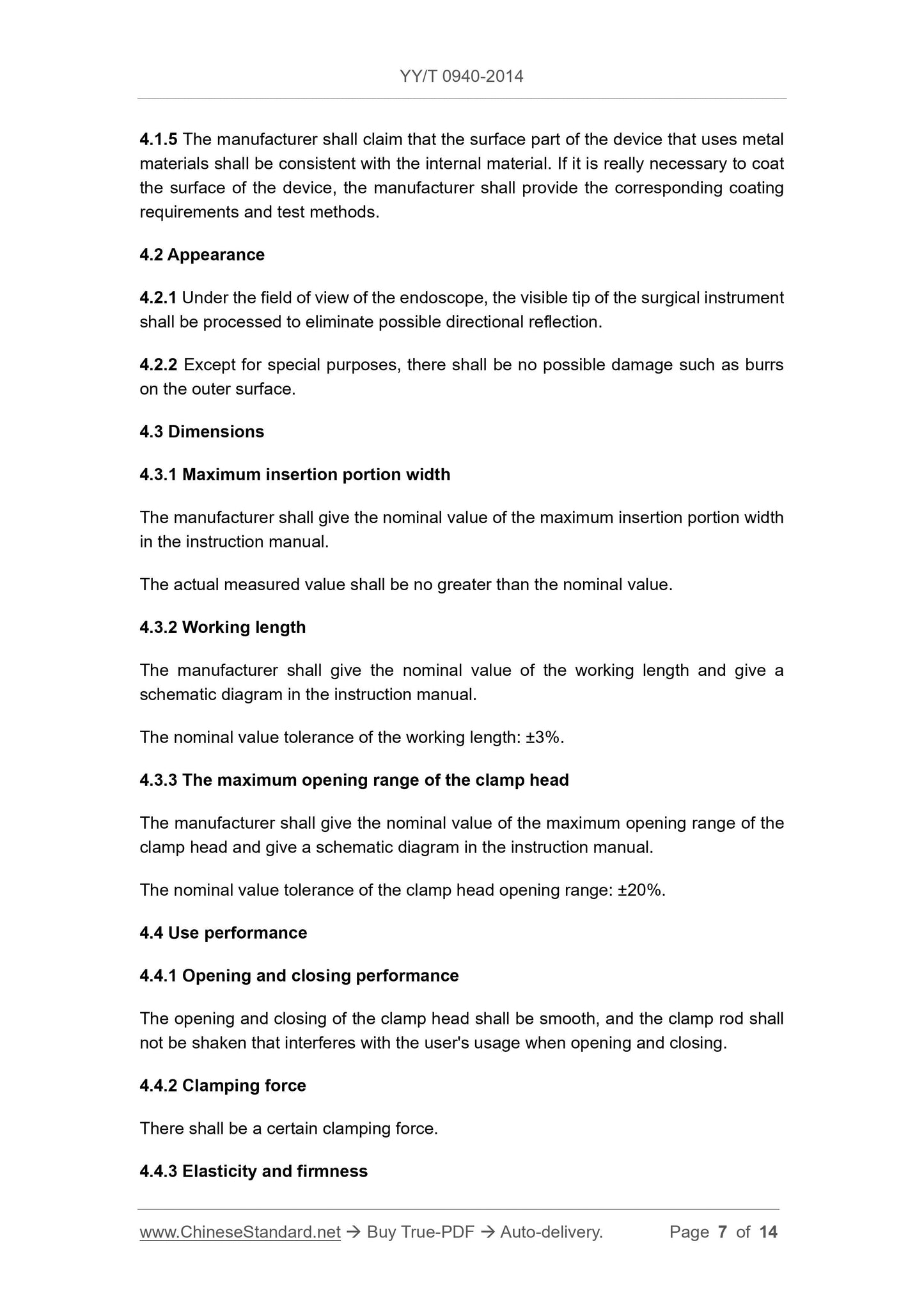 YY/T 0940-2014 Page 7