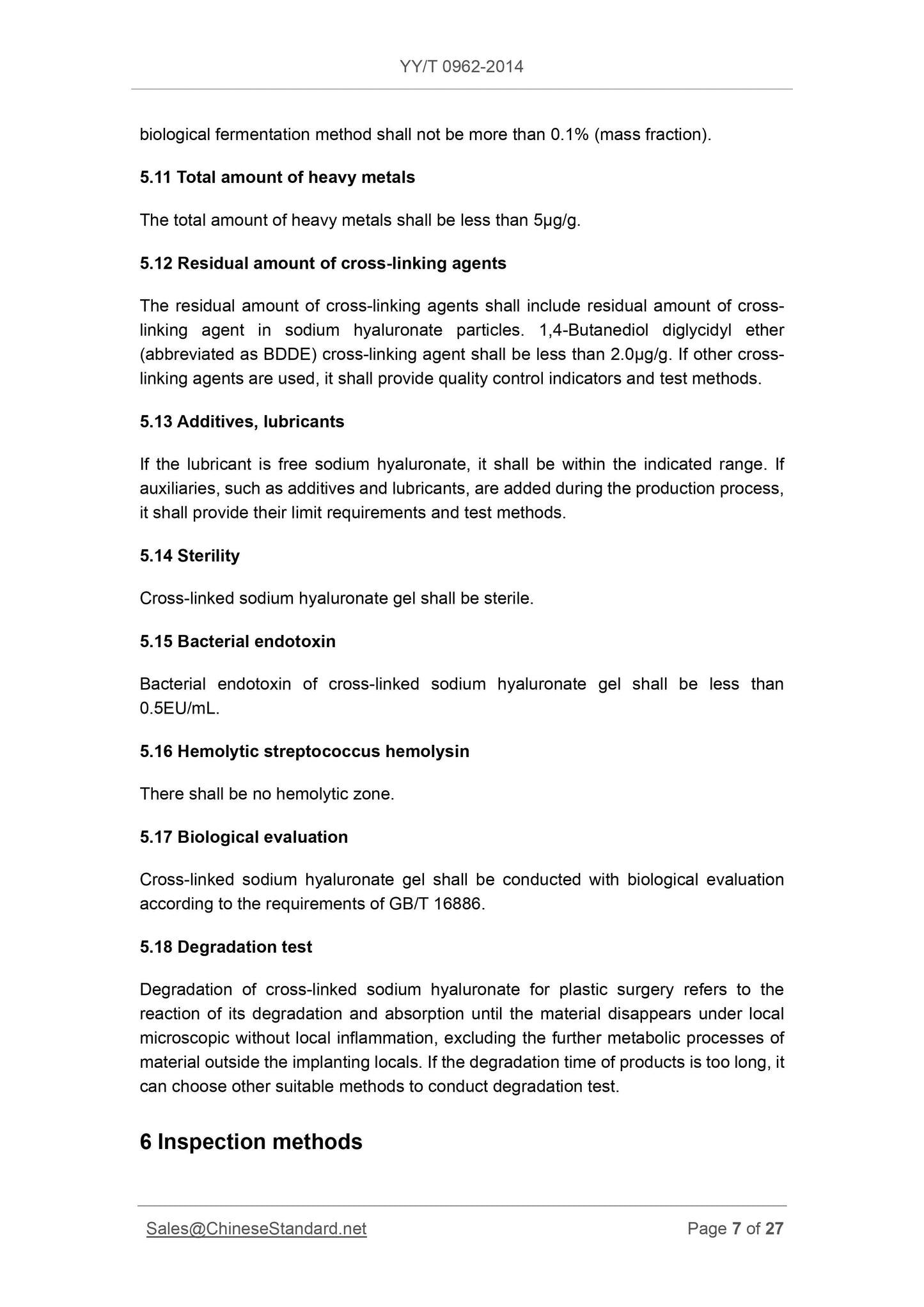 YY/T 0962-2014 Page 7