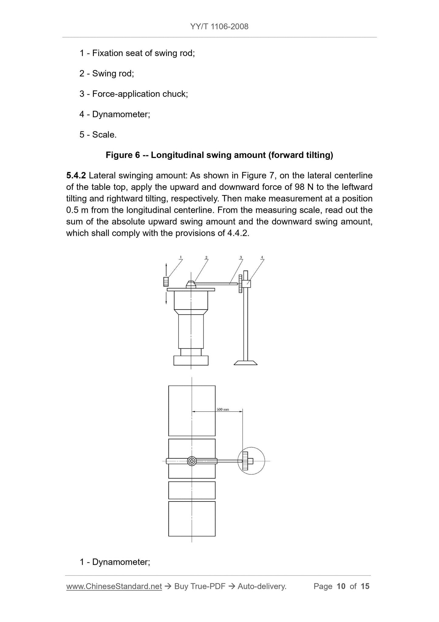 YY/T 1106-2008 Page 10