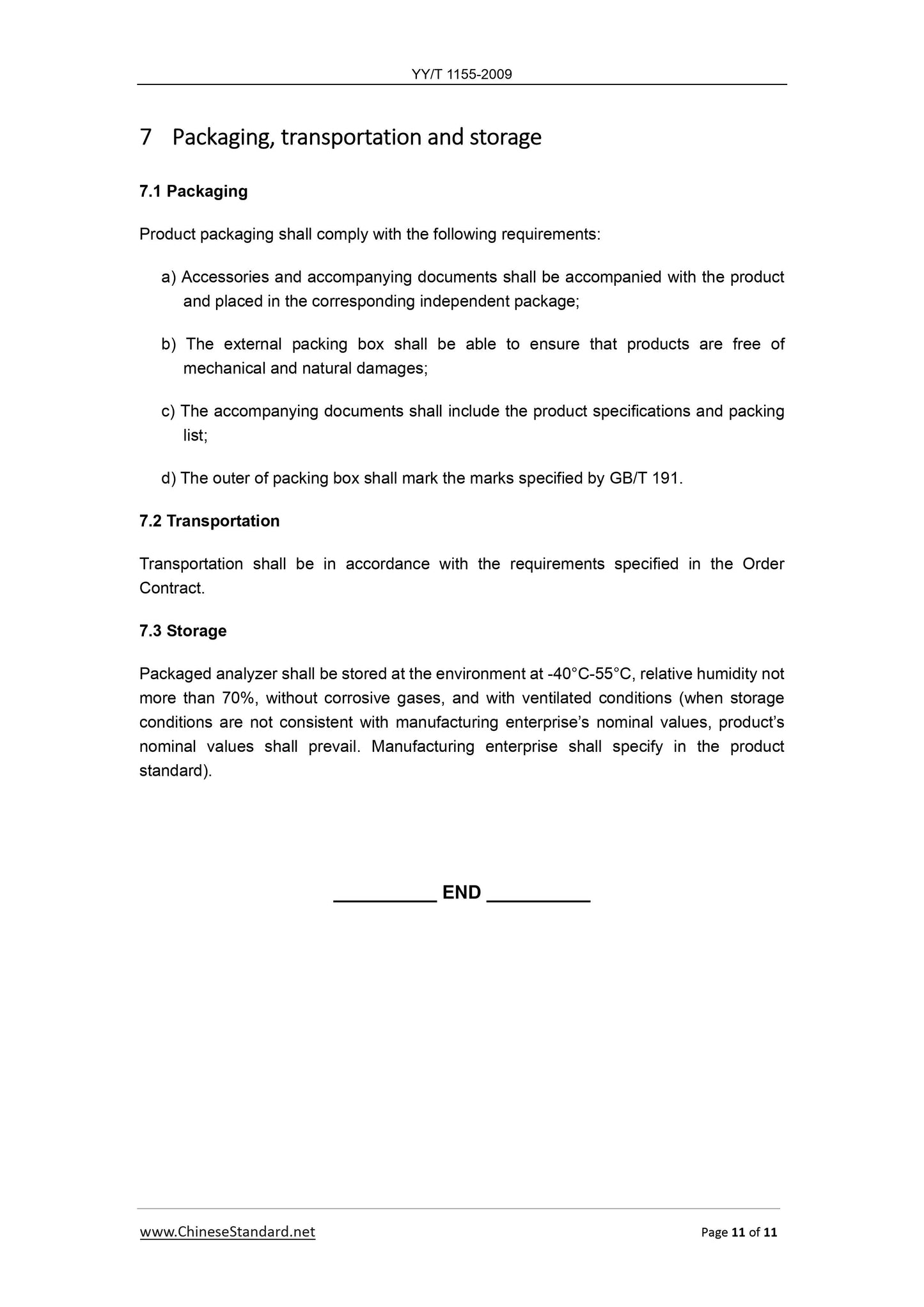 YY/T 1155-2009 Page 11