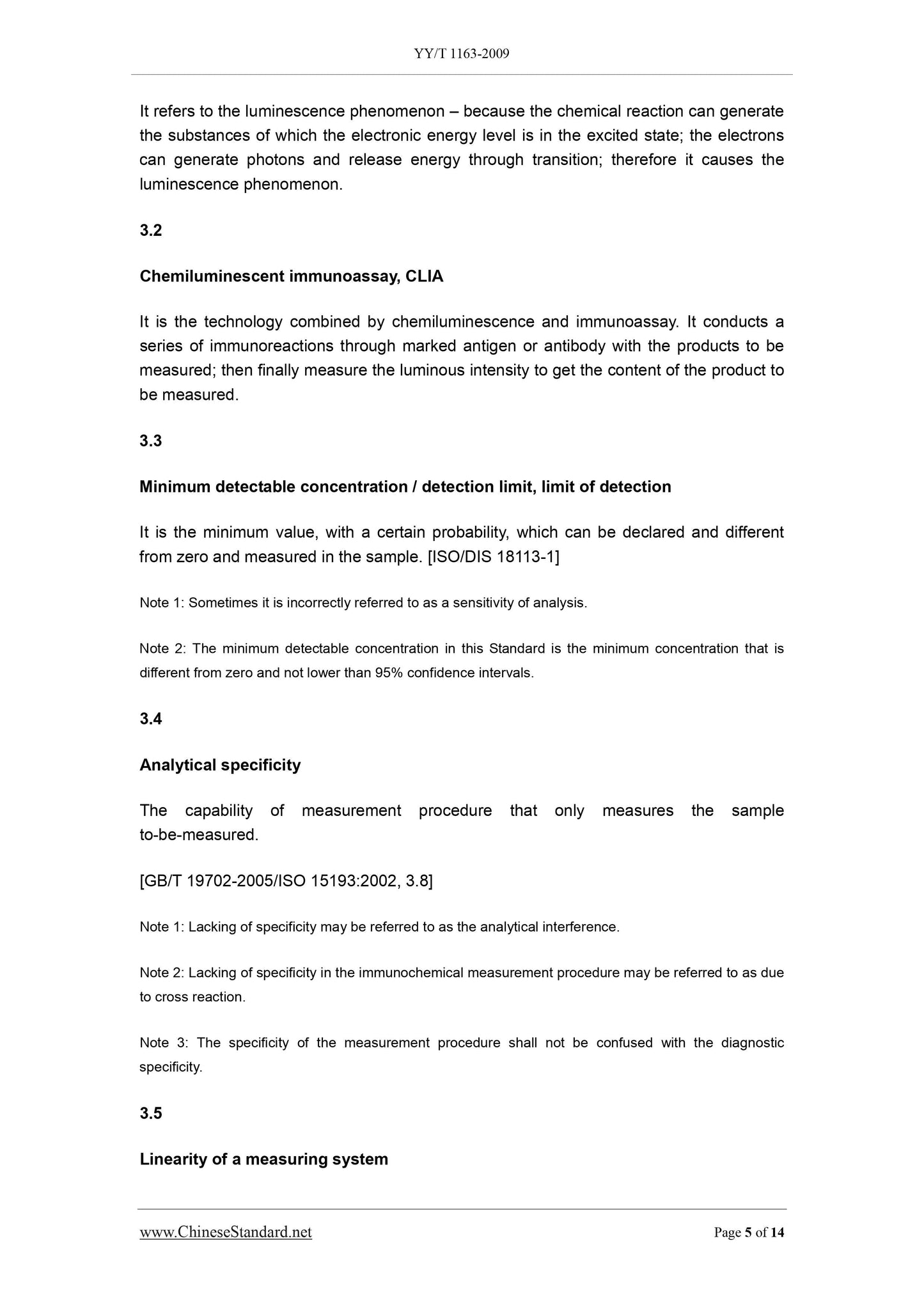 YY/T 1163-2009 Page 5