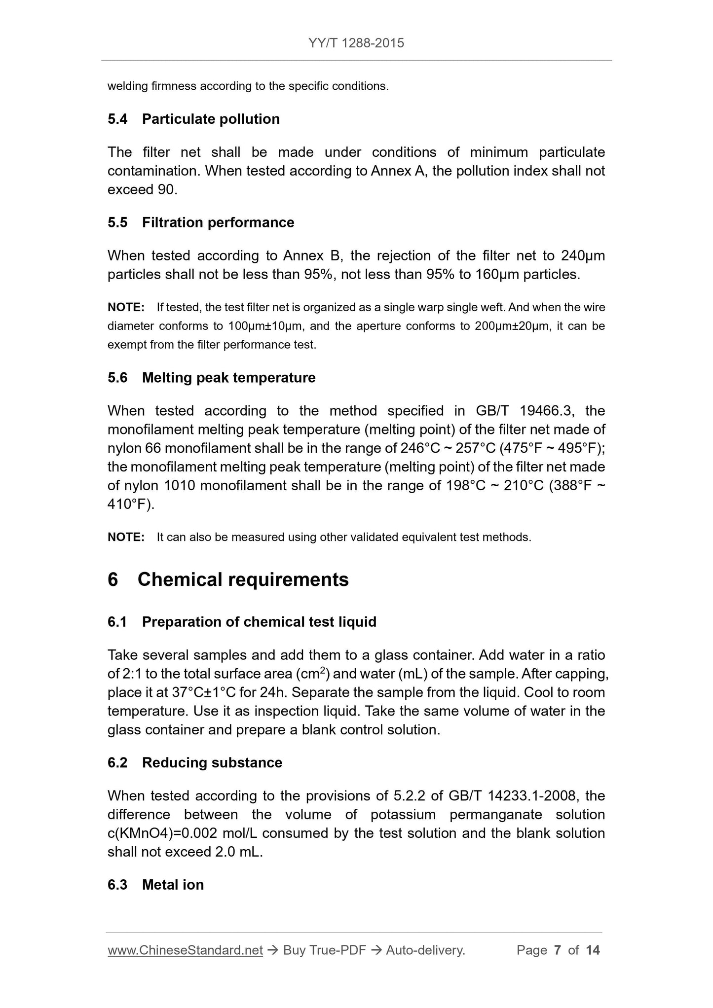 YY/T 1288-2015 Page 7