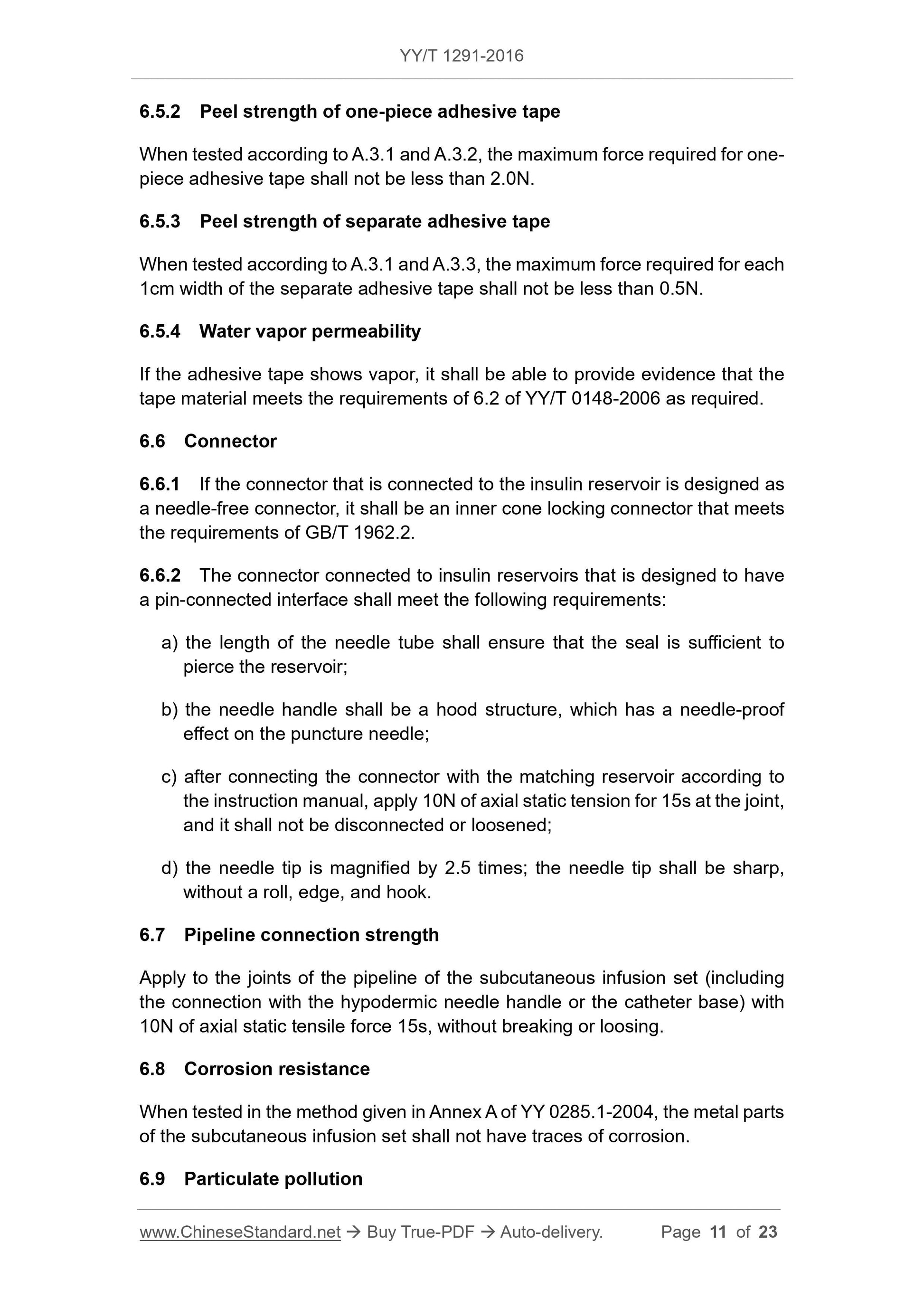 YY/T 1291-2016 Page 11