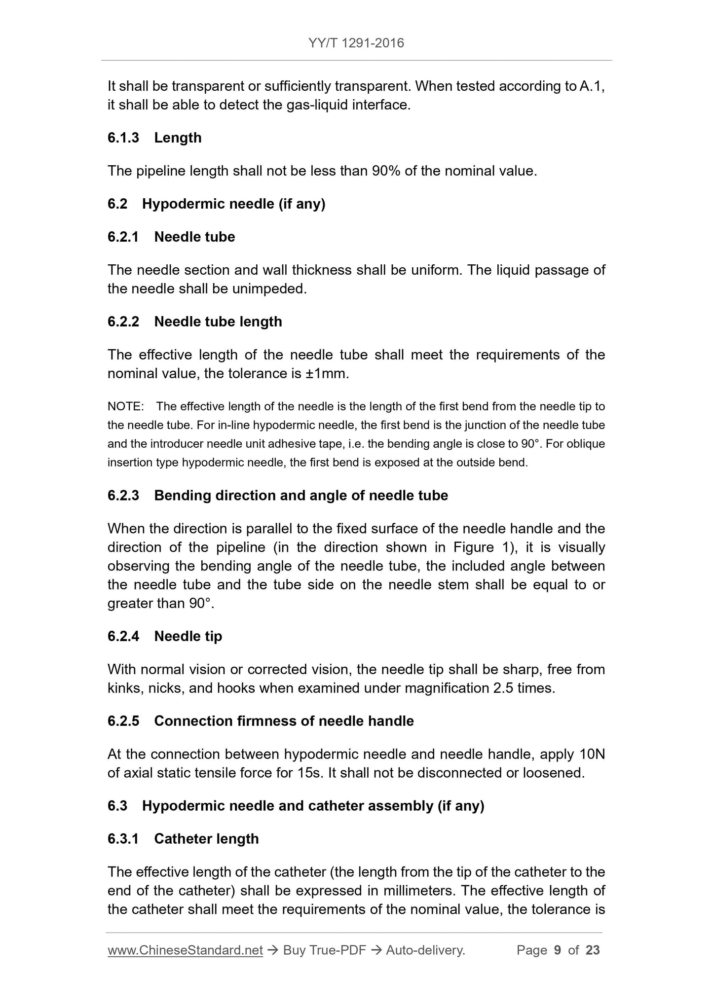 YY/T 1291-2016 Page 9