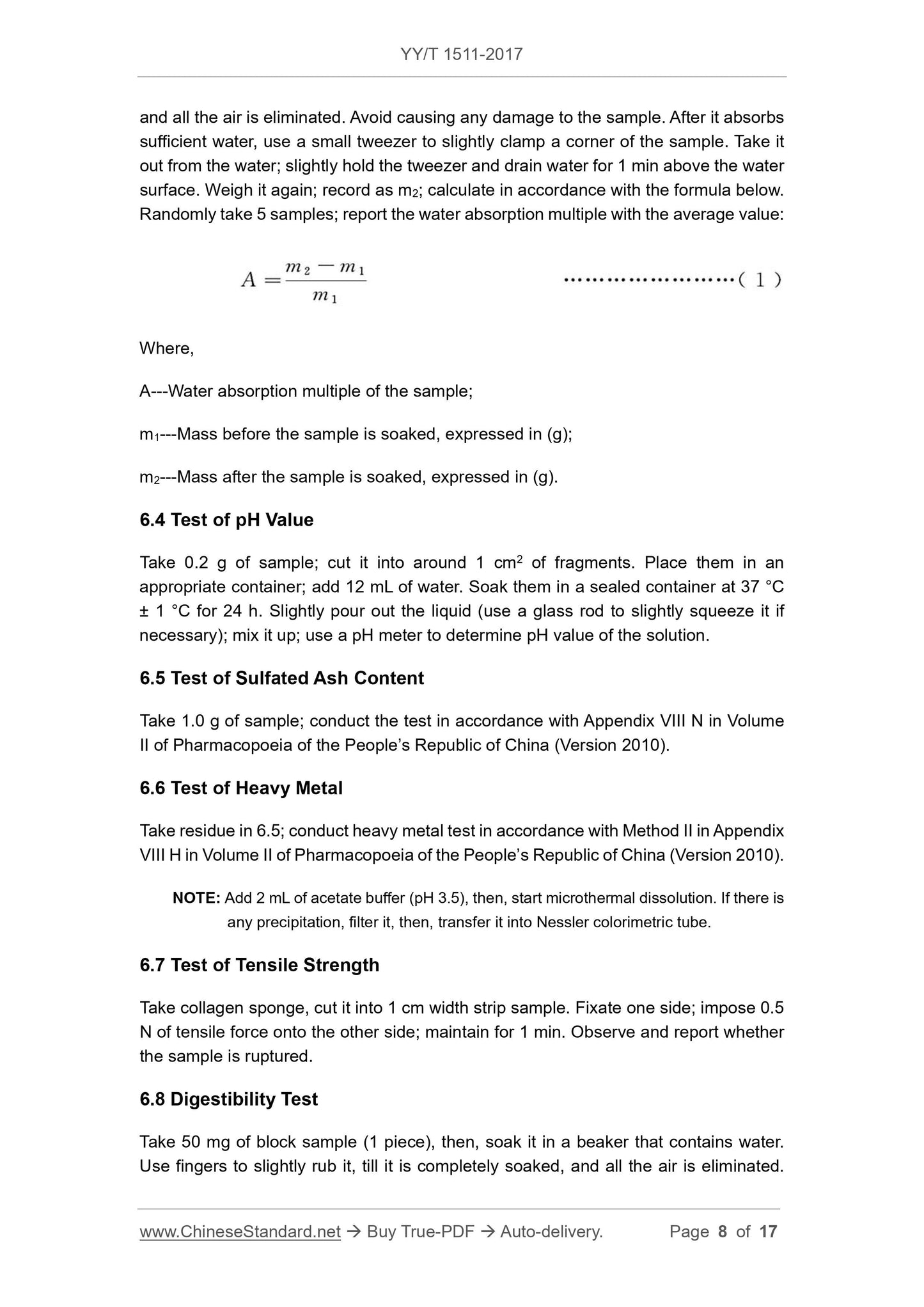 YY/T 1511-2017 Page 8