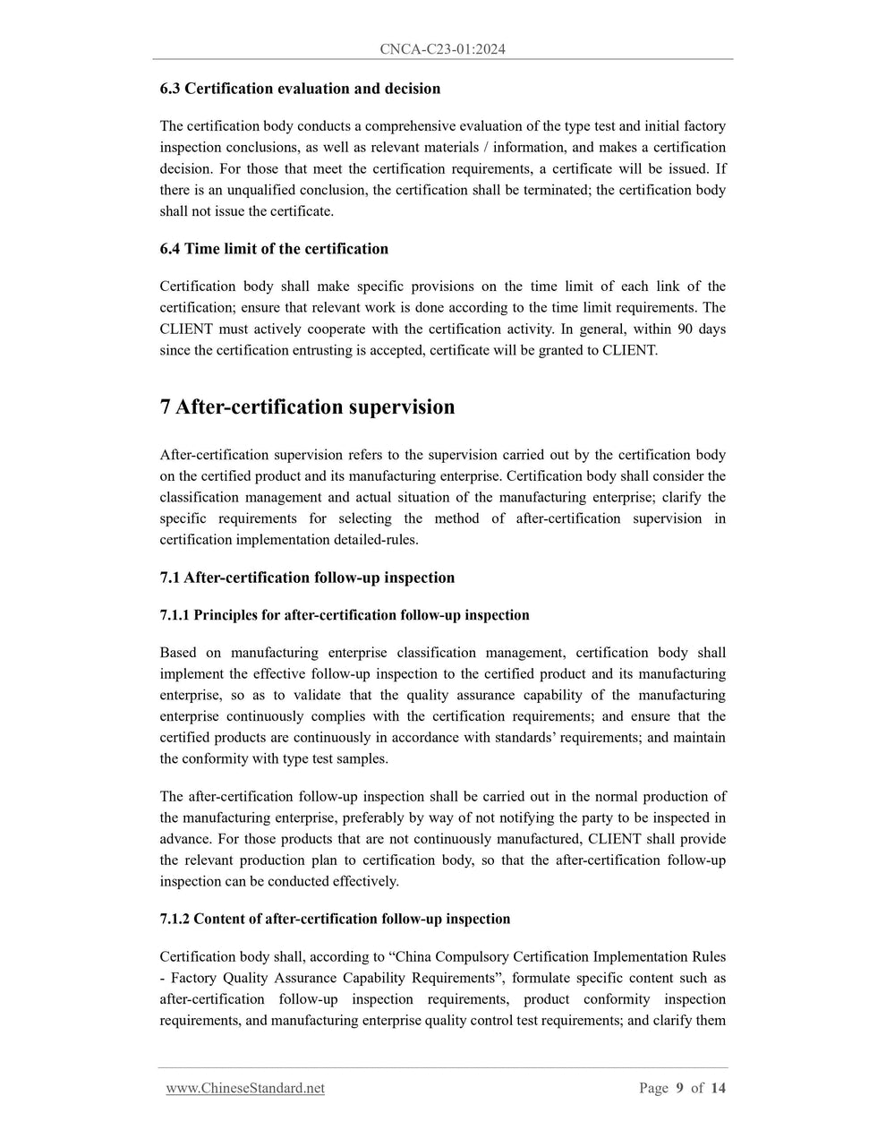 CNCA C23-01-2024 English PDF – www.ChineseStandard.us (www ...
