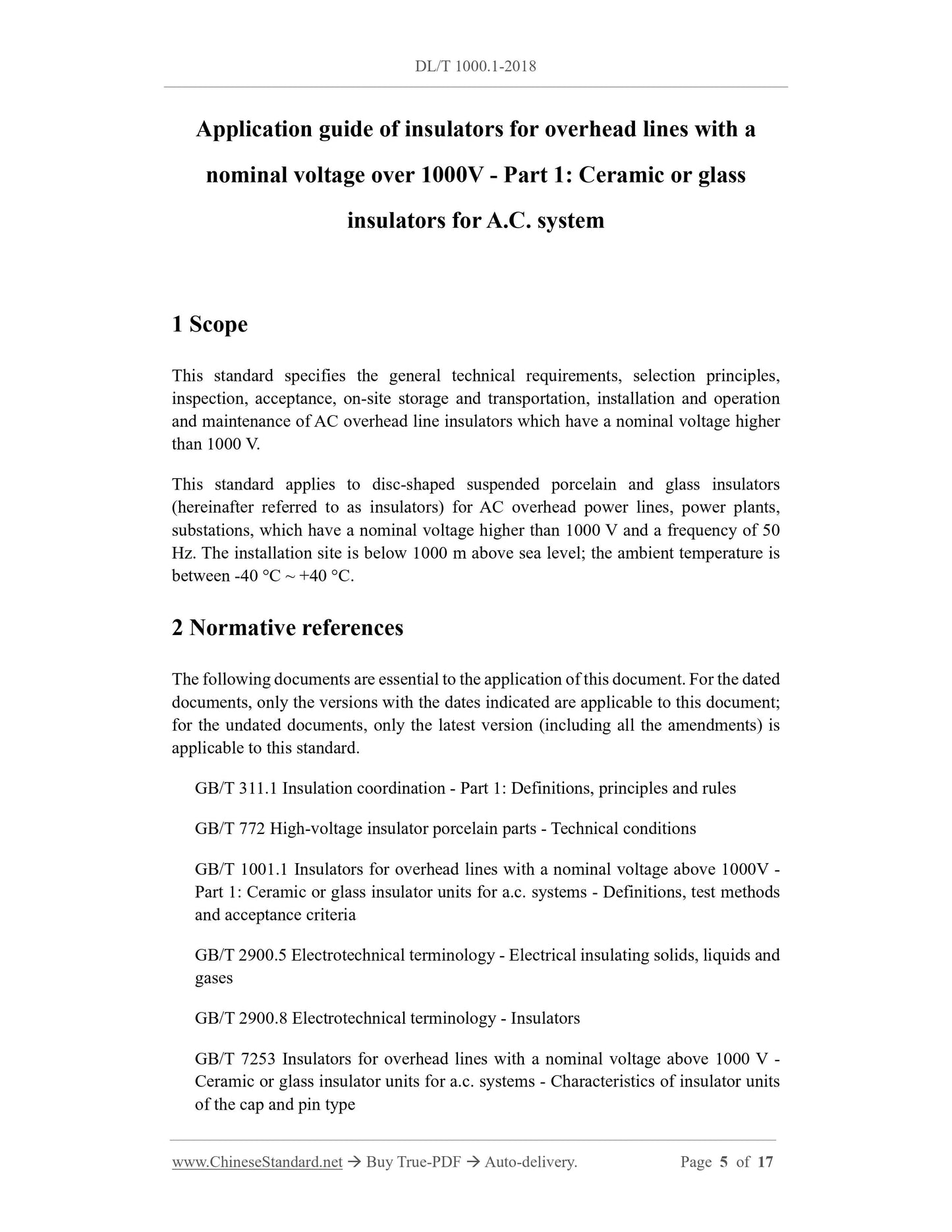 DL/T 1000.1-2018 Page 3
