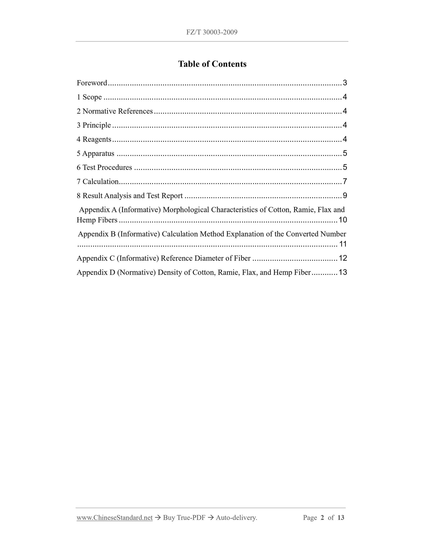FZ/T 30003-2009 Page 2