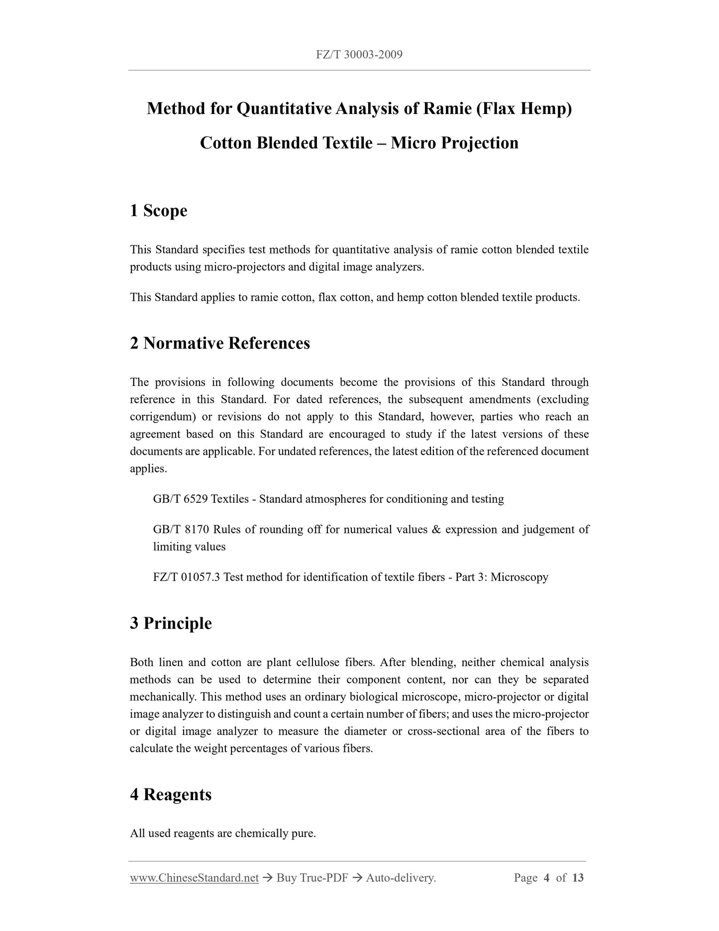 FZ/T 30003-2009 Page 3