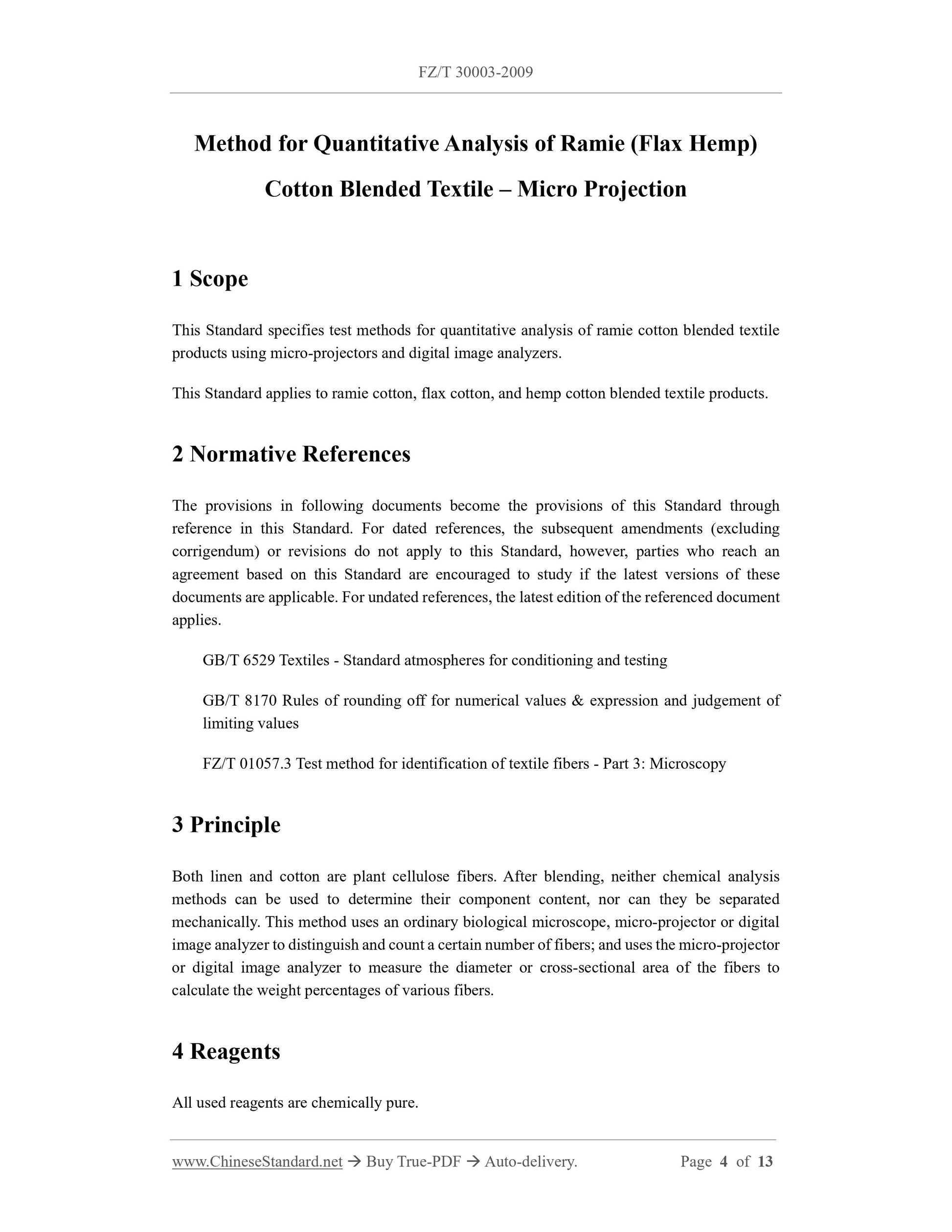 FZ/T 30003-2009 Page 3