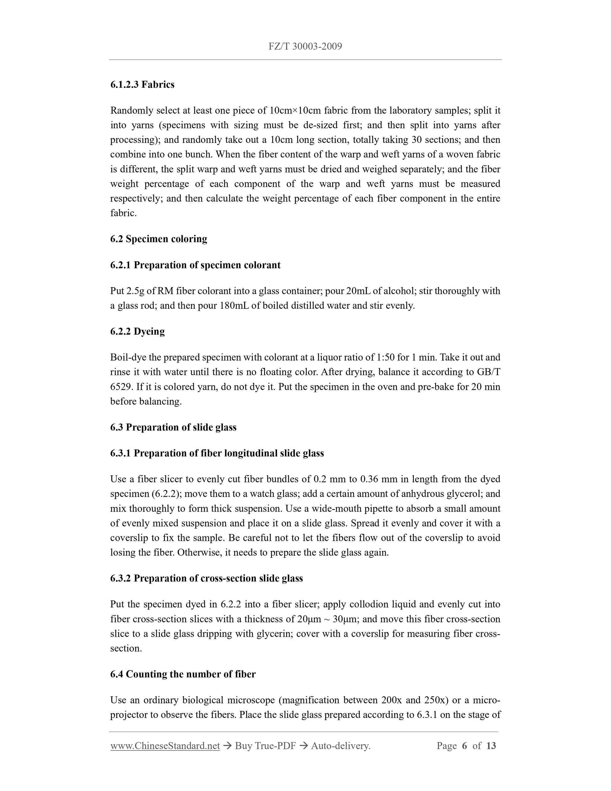 FZ/T 30003-2009 Page 4