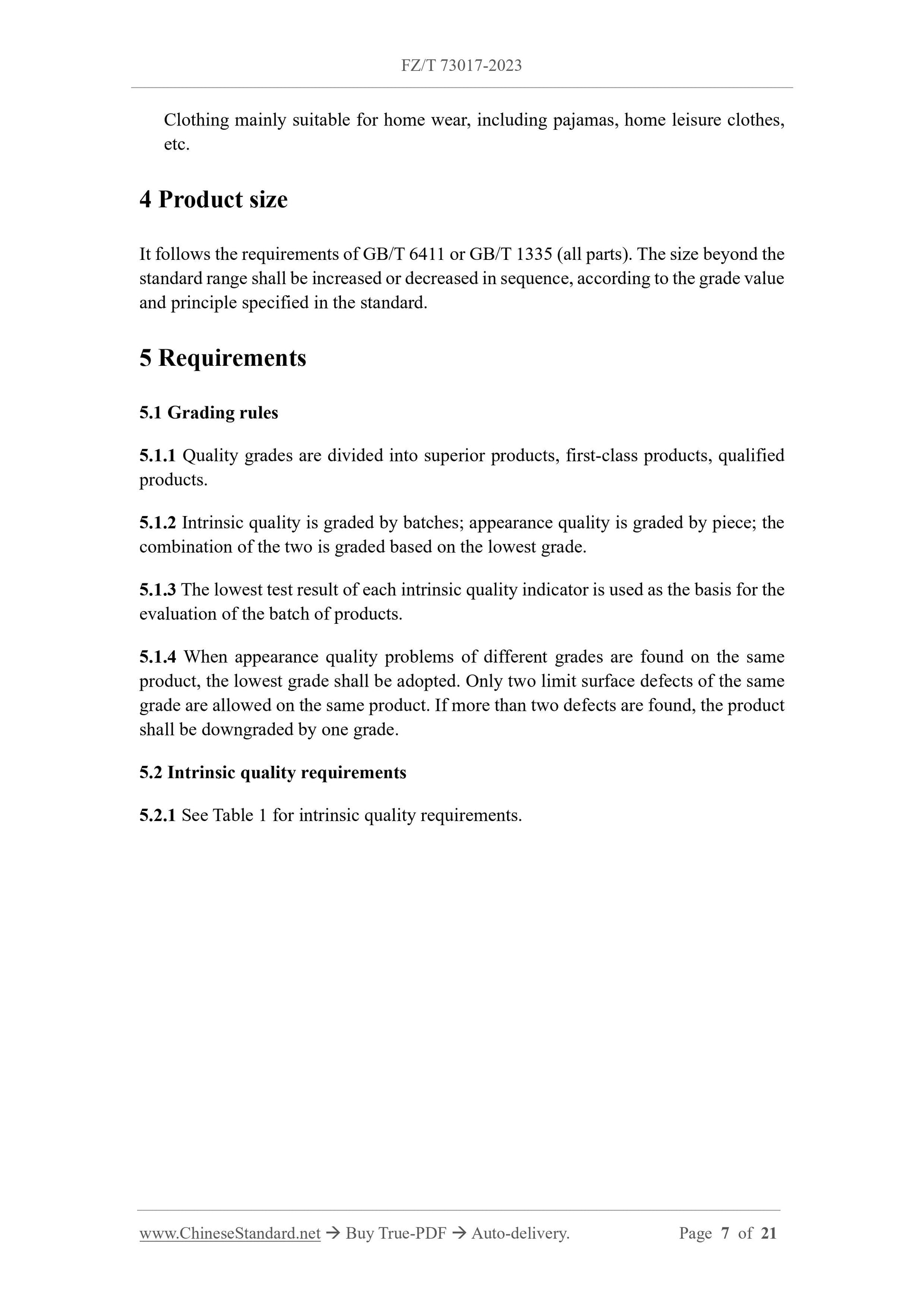 FZ/T 73017-2023 Page 5