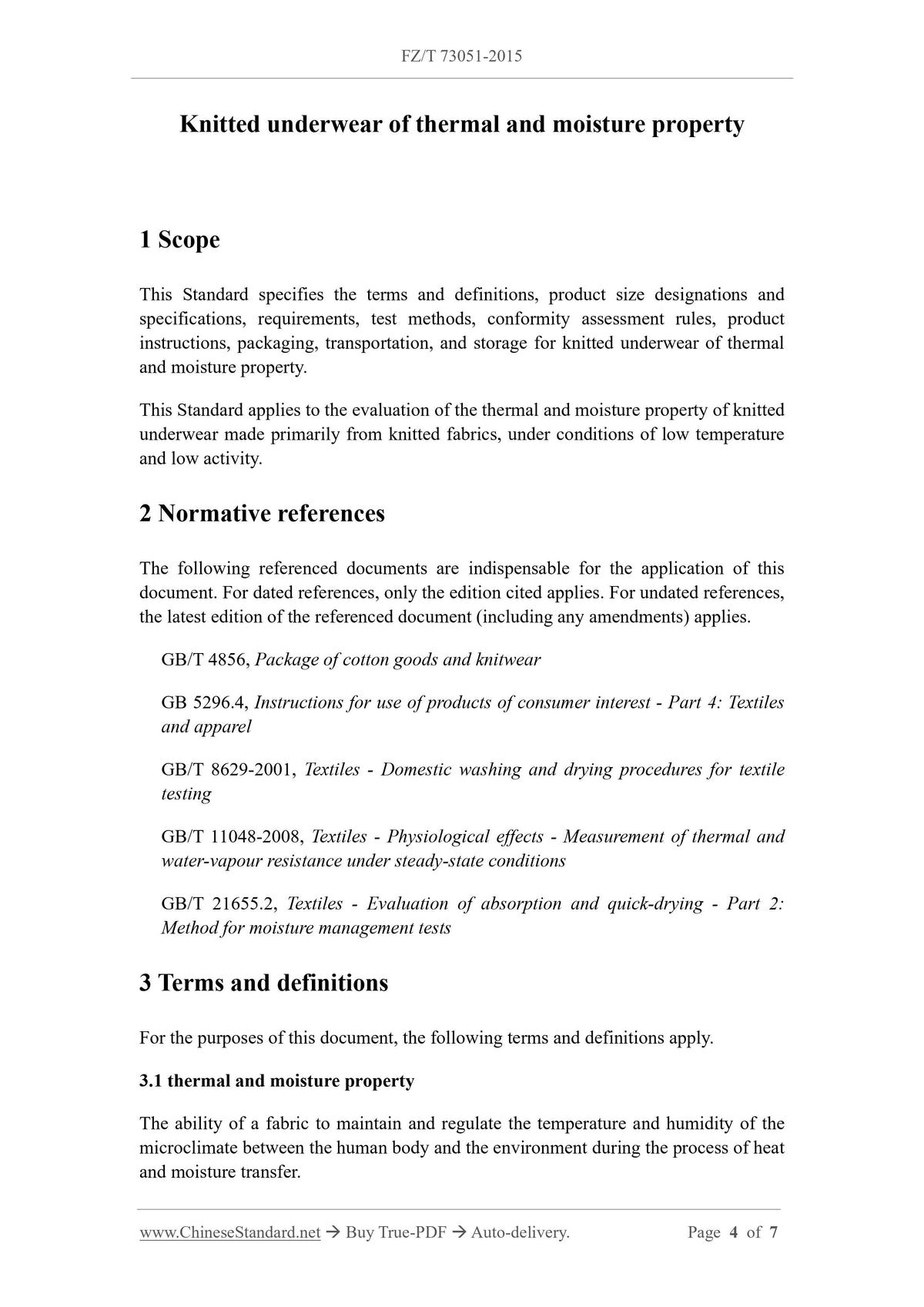FZ/T 73051-2015 Page 3