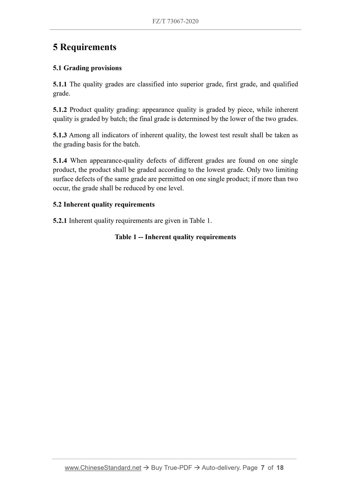 FZ/T 73067-2020 Page 6