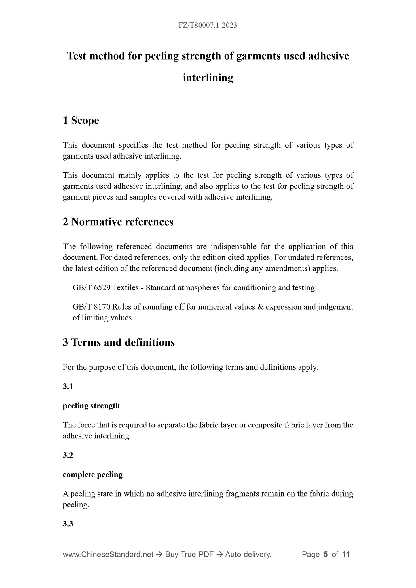 FZ/T 80007.1-2023 Page 4