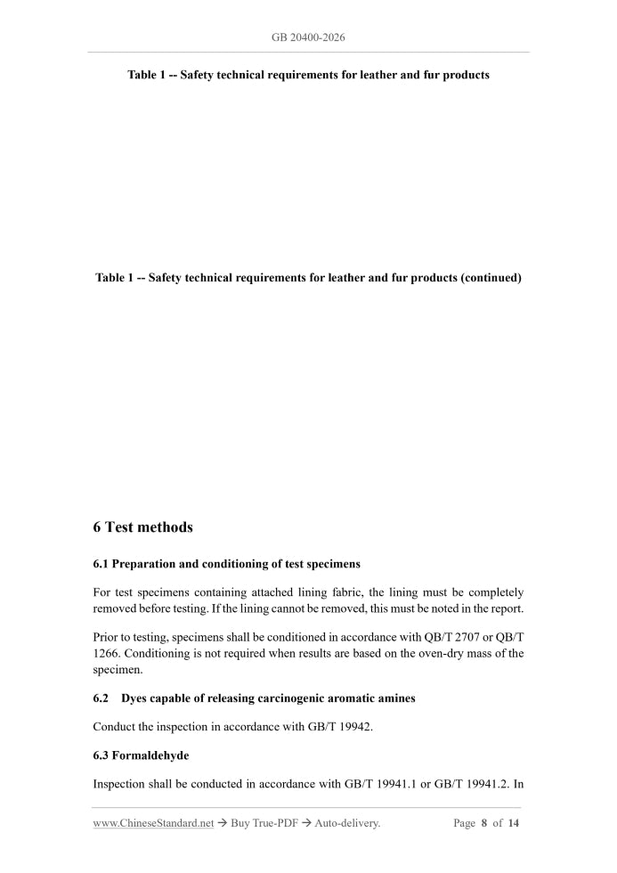 GB 20400-2026 Page 6