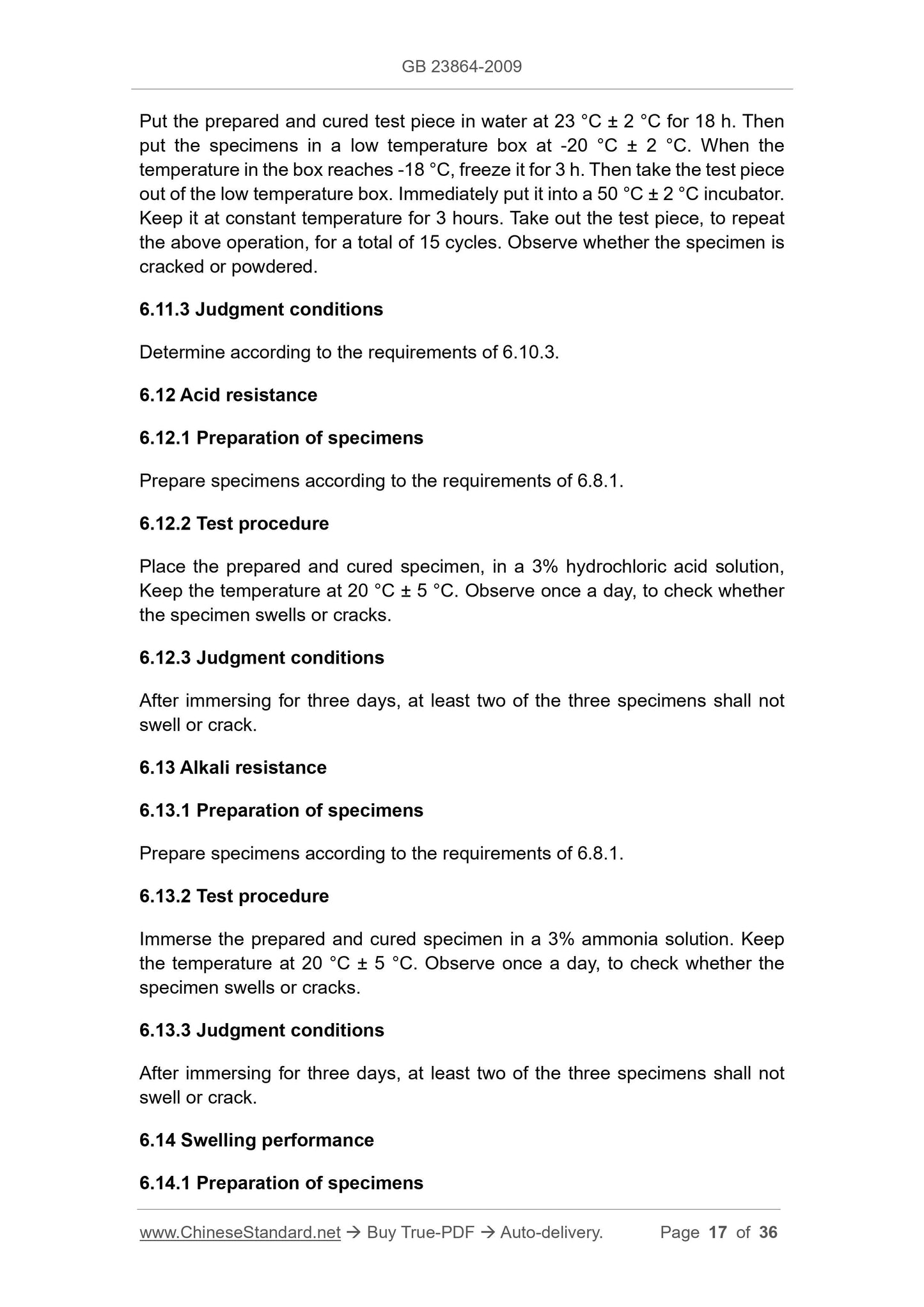 GB 23864-2009 Page 6