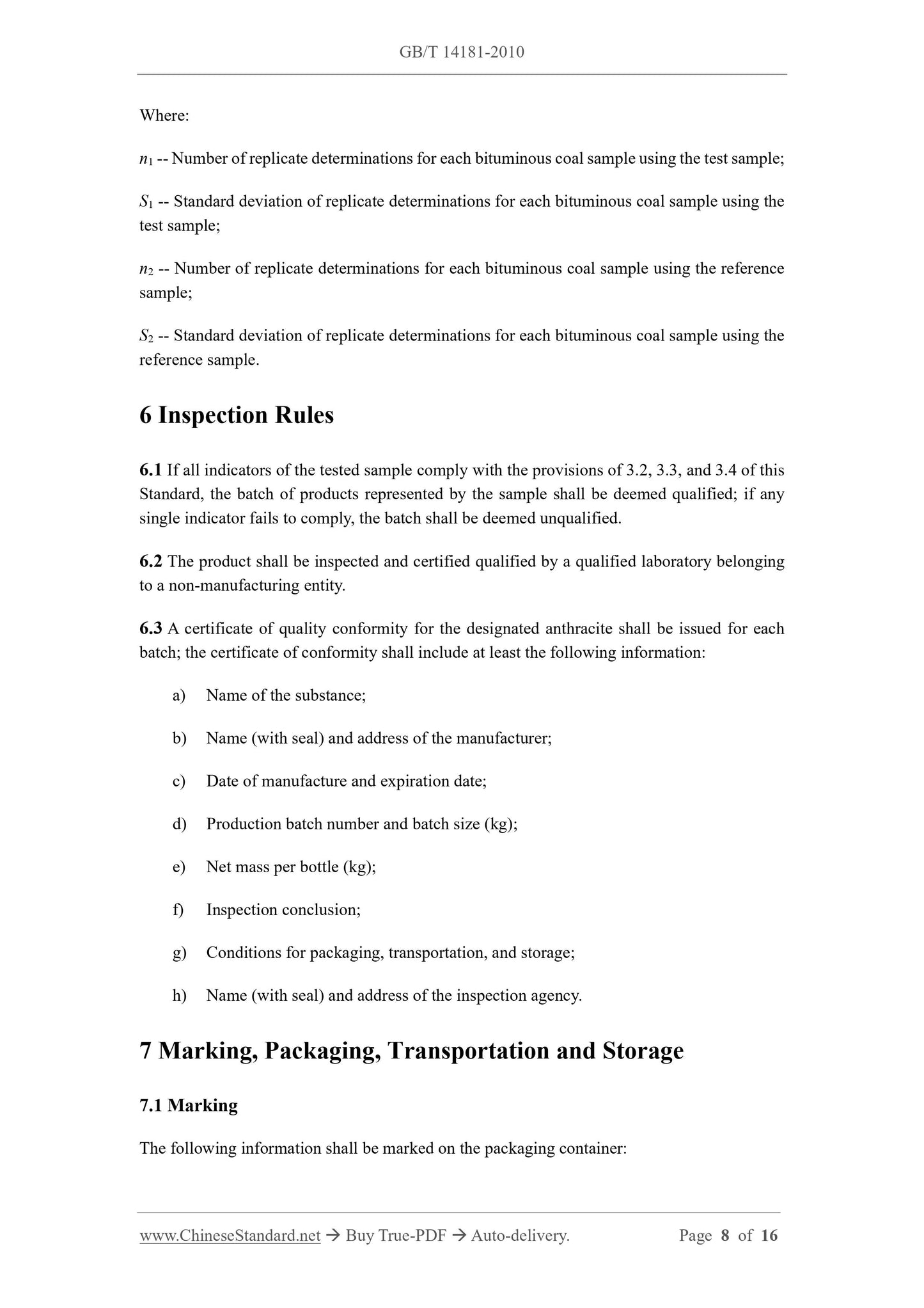 GB/T 14181-2010 Page 8