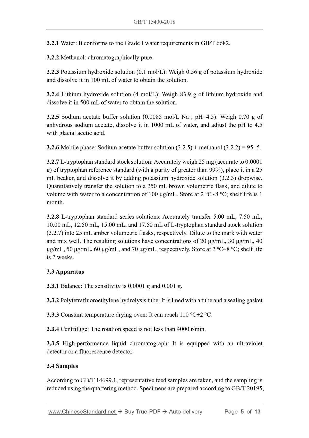 GB/T 15400-2018 Page 5